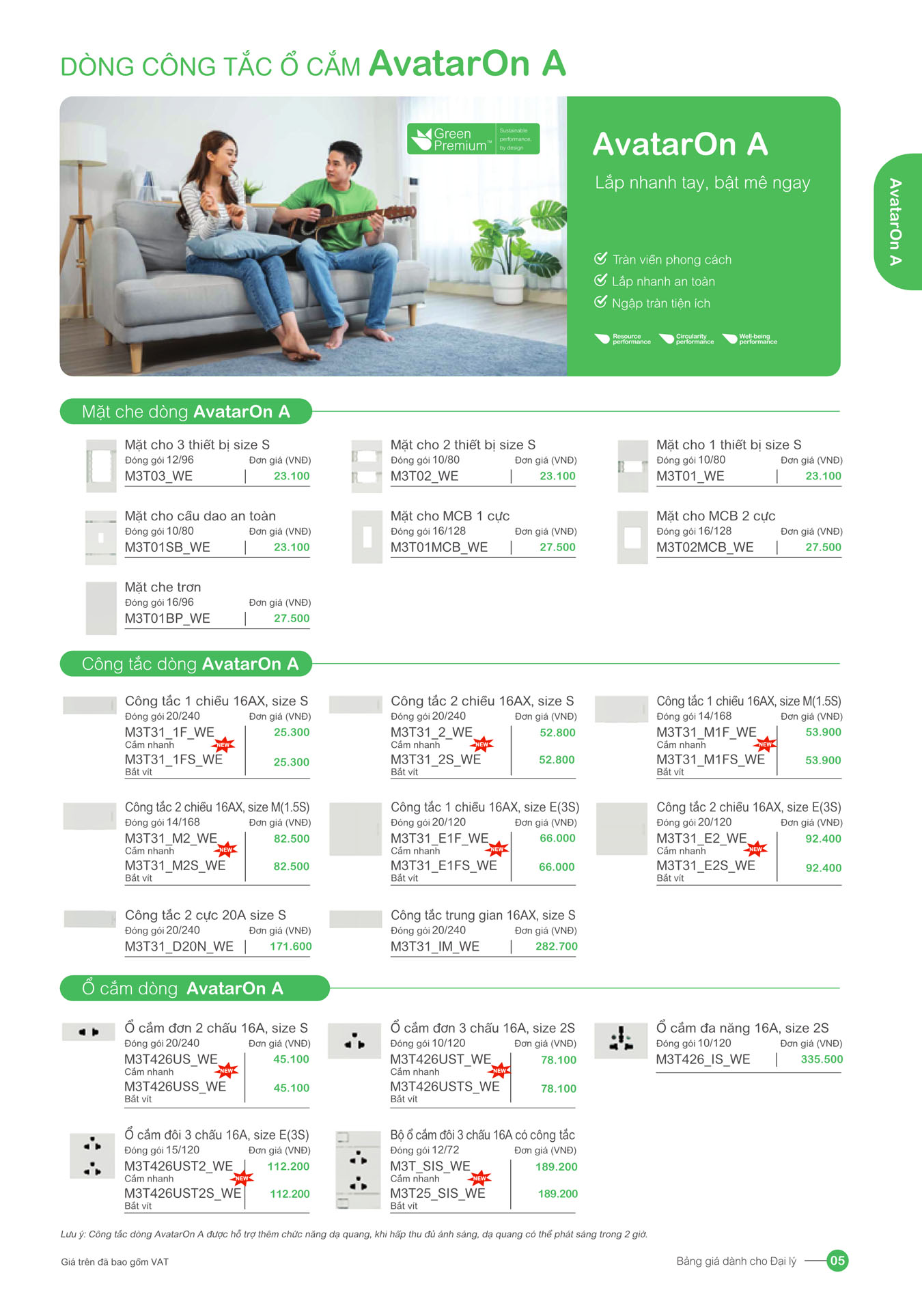 Bảng giá Schneider 2025 (dành cho đại lý) - Trang 5)