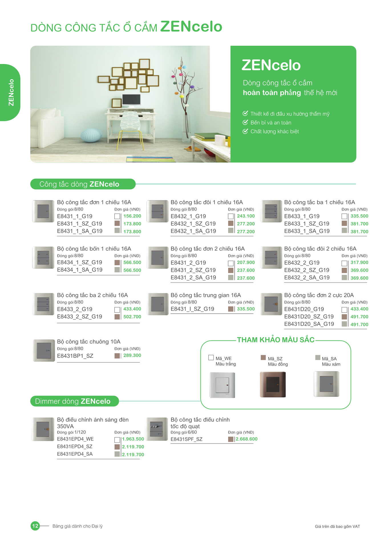 Bảng giá Schneider 2025 (dành cho đại lý) - Trang 12)