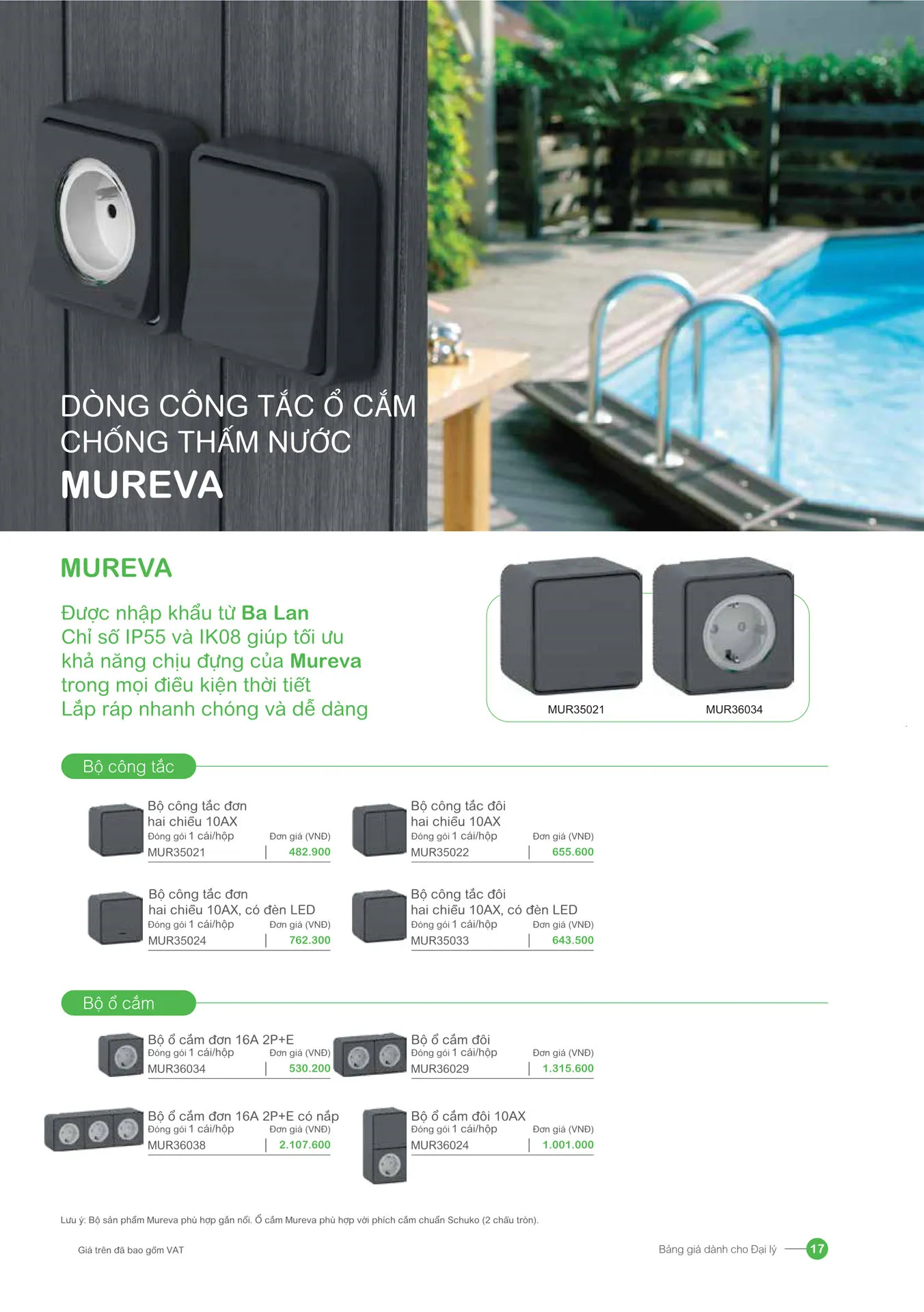 Bảng giá Schneider 2026 (dành cho đại lý) - Trang 17)