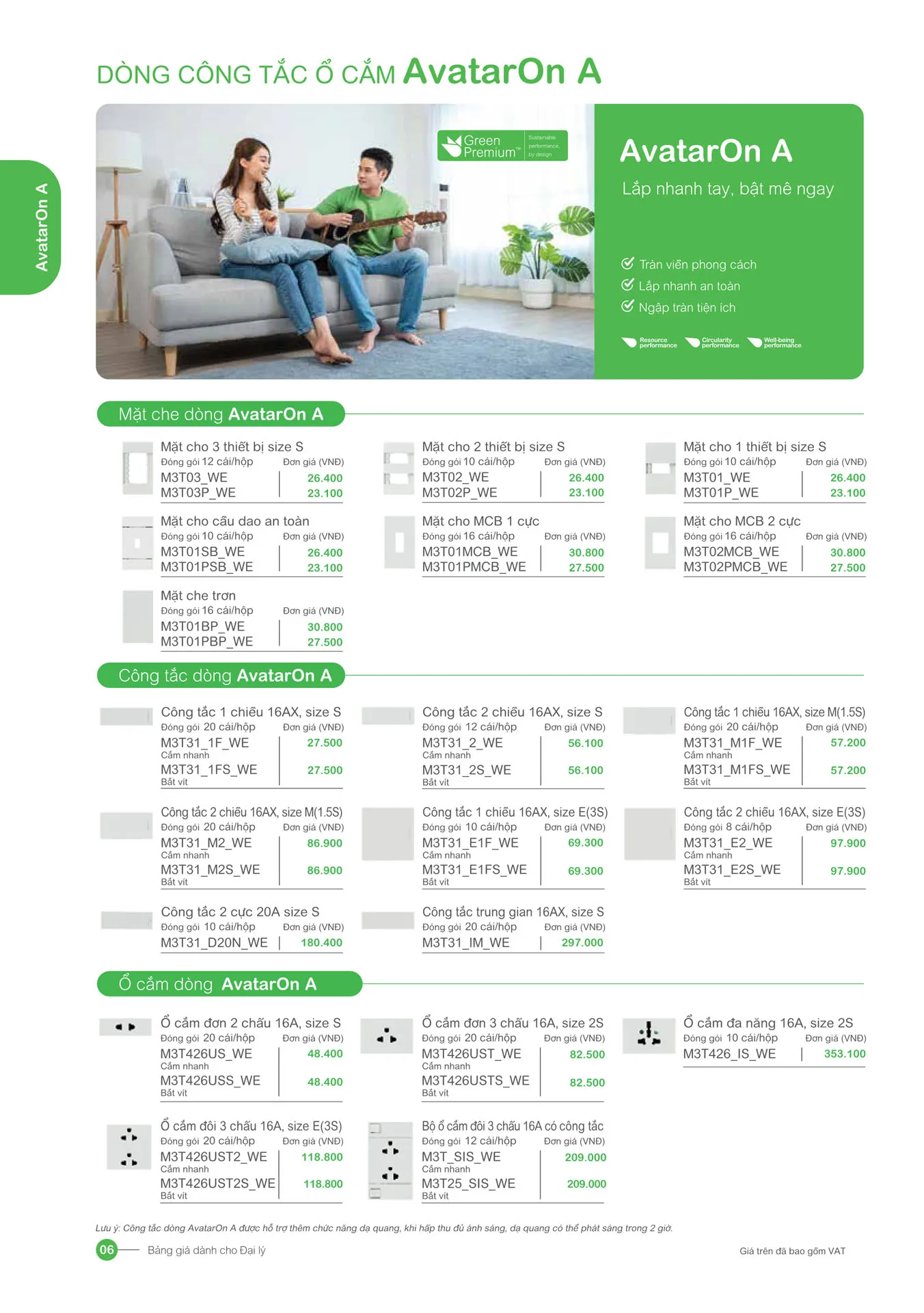 Bảng giá Schneider 2026 (dành cho đại lý) - Trang 6)