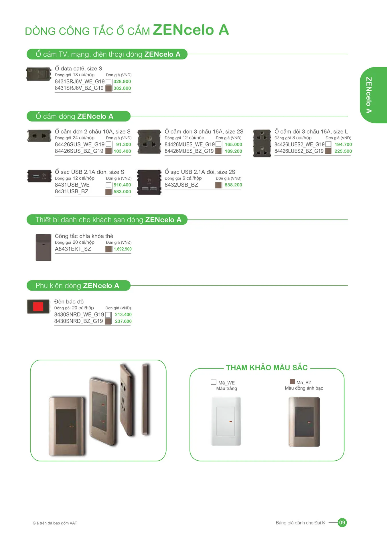 Bảng giá Schneider 2026 (dành cho đại lý) - Trang 9)