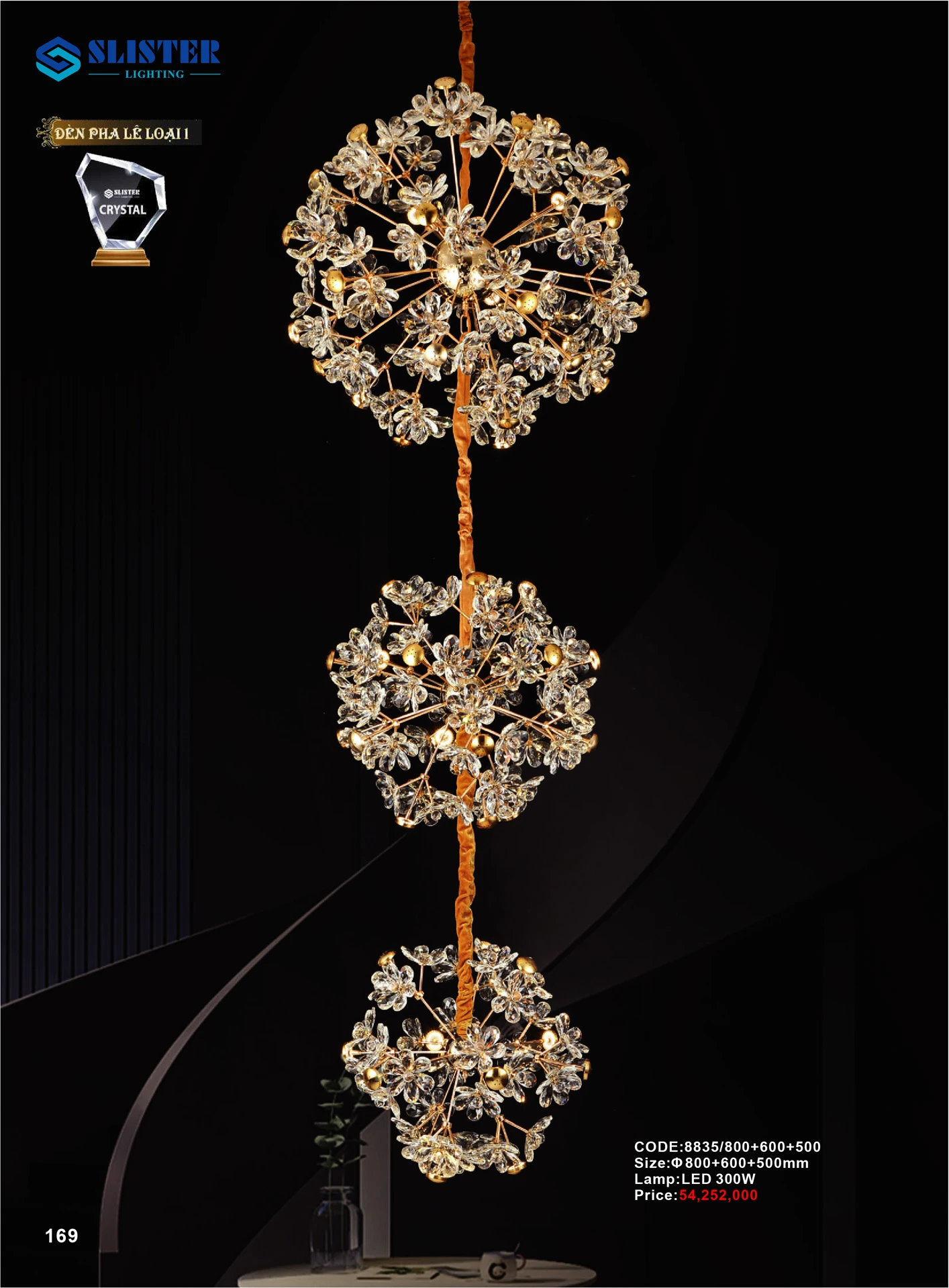 Catalogue Đèn Trang Trí SLISTER 2026 - Trang 168