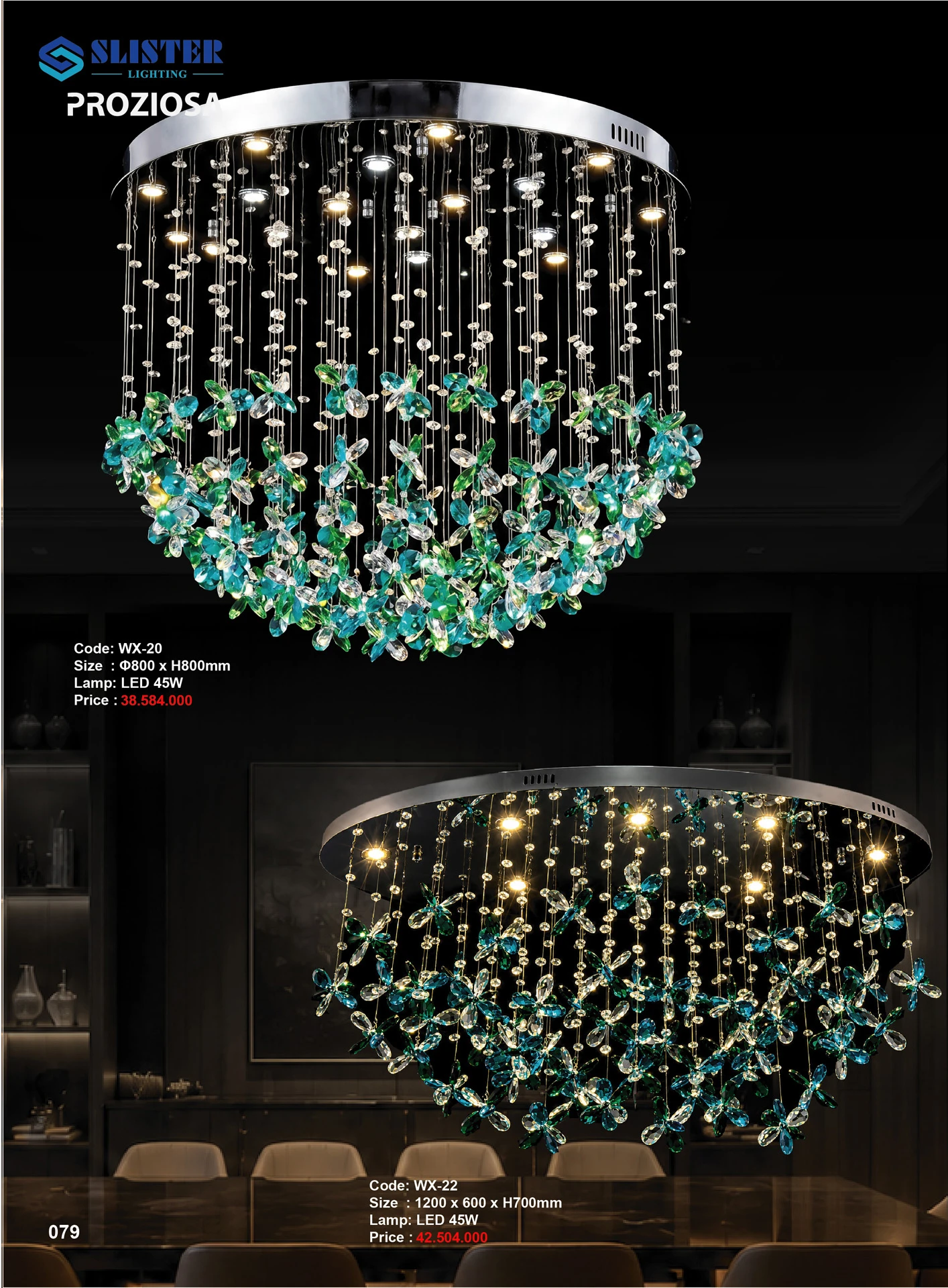 Catalogue Đèn Trang Trí SLISTER 2026 - Trang 80