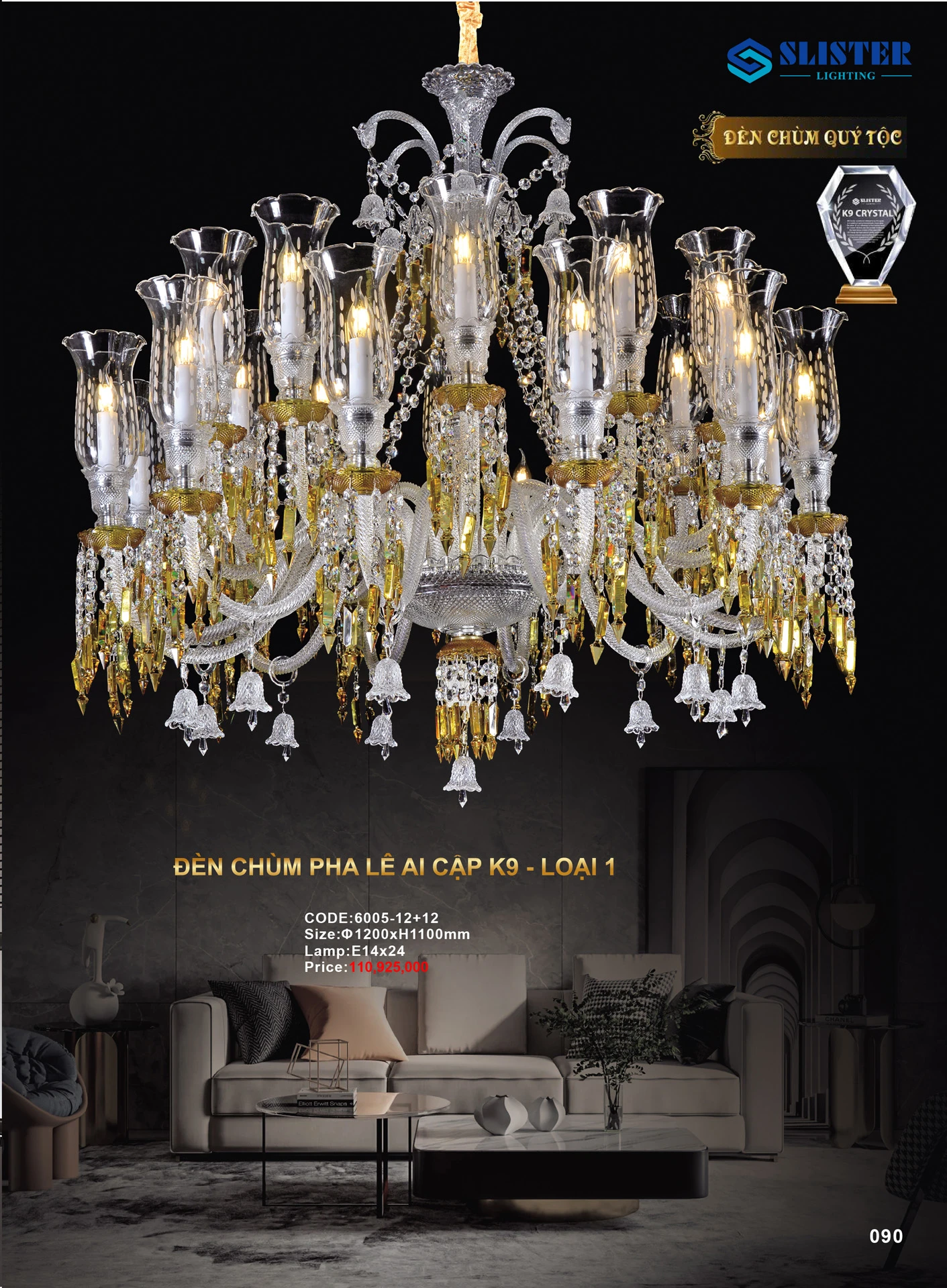 Catalogue Đèn Trang Trí SLISTER 2026 - Trang 91
