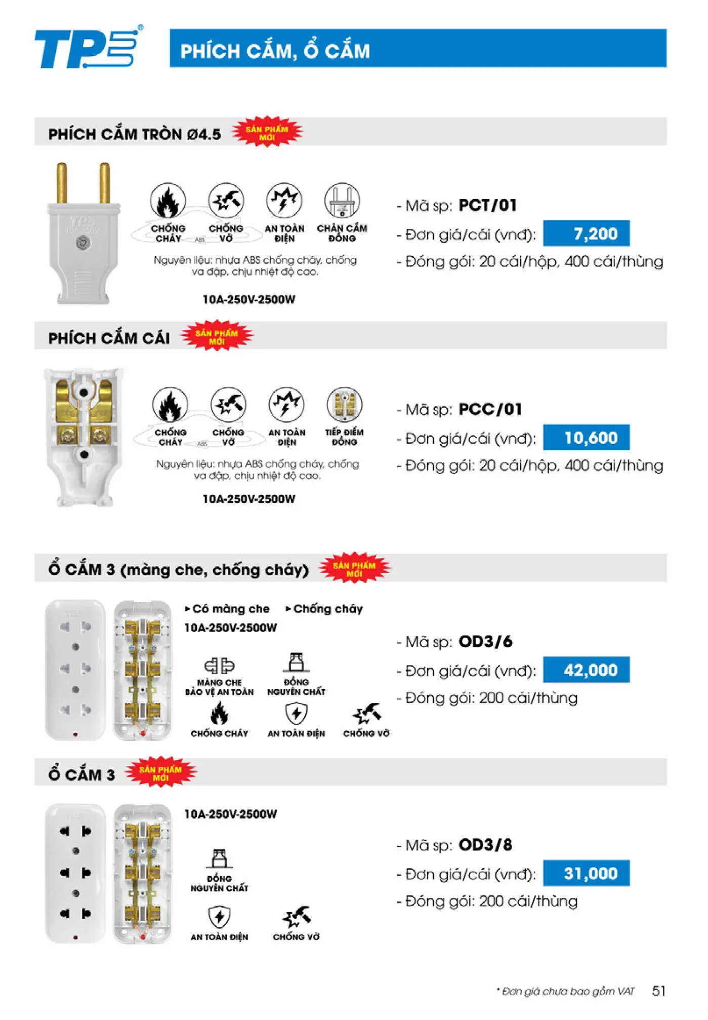 Bảng Giá thiết bị điện nước Tiến Phát 2025 - Trang 78)