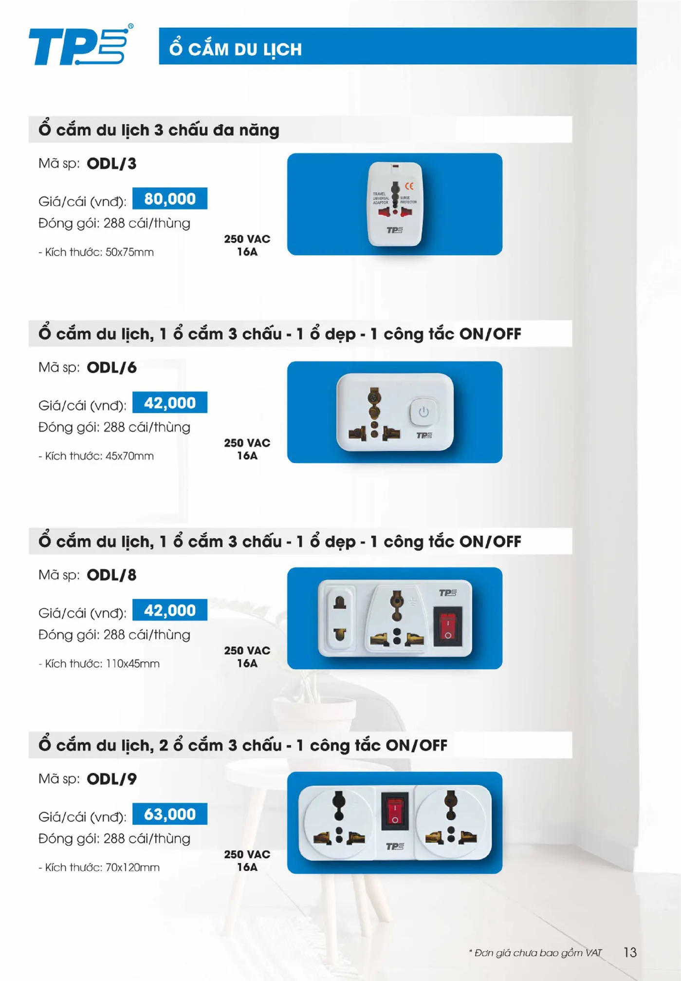 Bảng Giá thiết bị điện nước Tiến Phát 2025 - Trang 95)