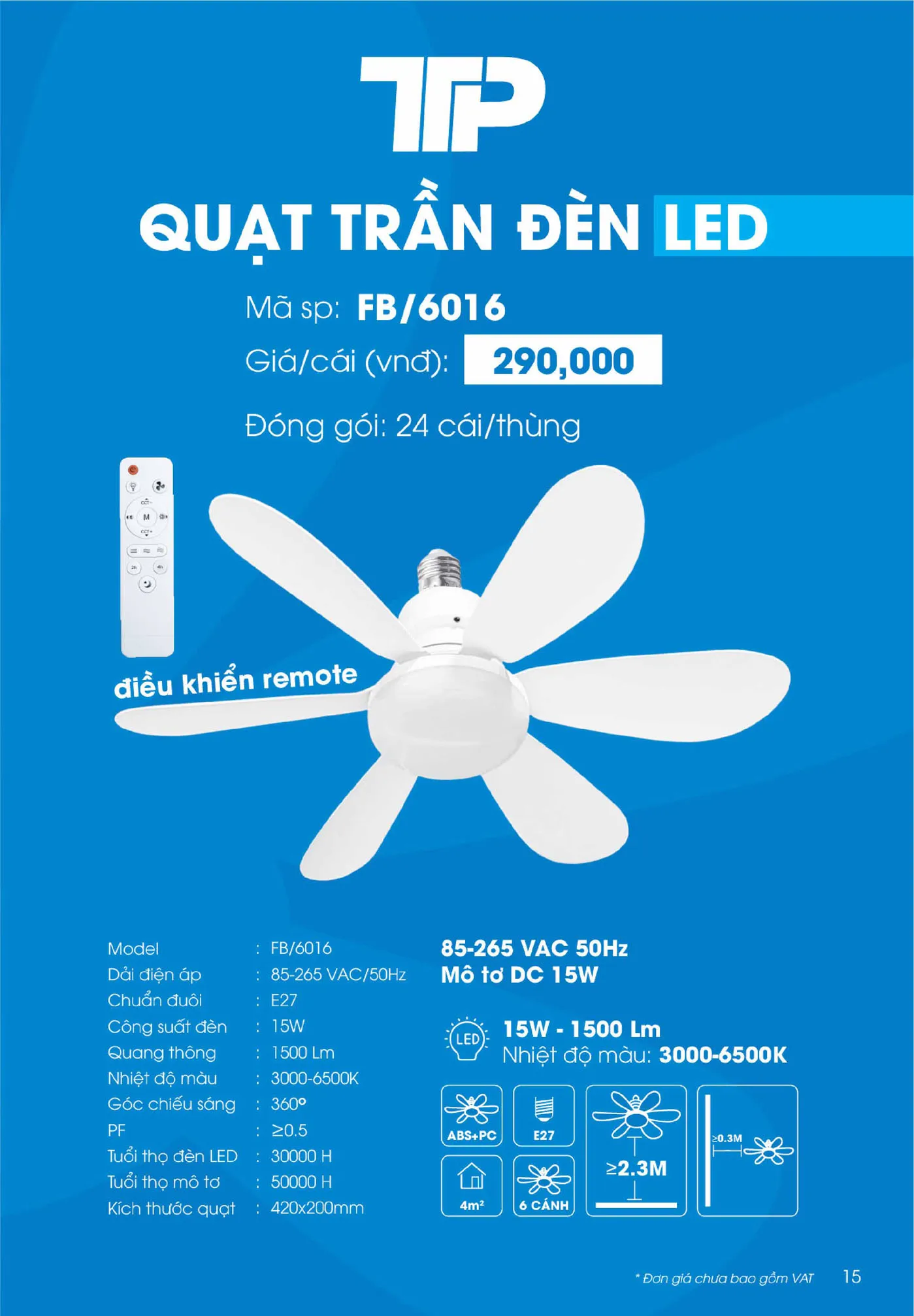 Bảng Giá thiết bị điện nước Tiến Phát 2025 - Trang 97)