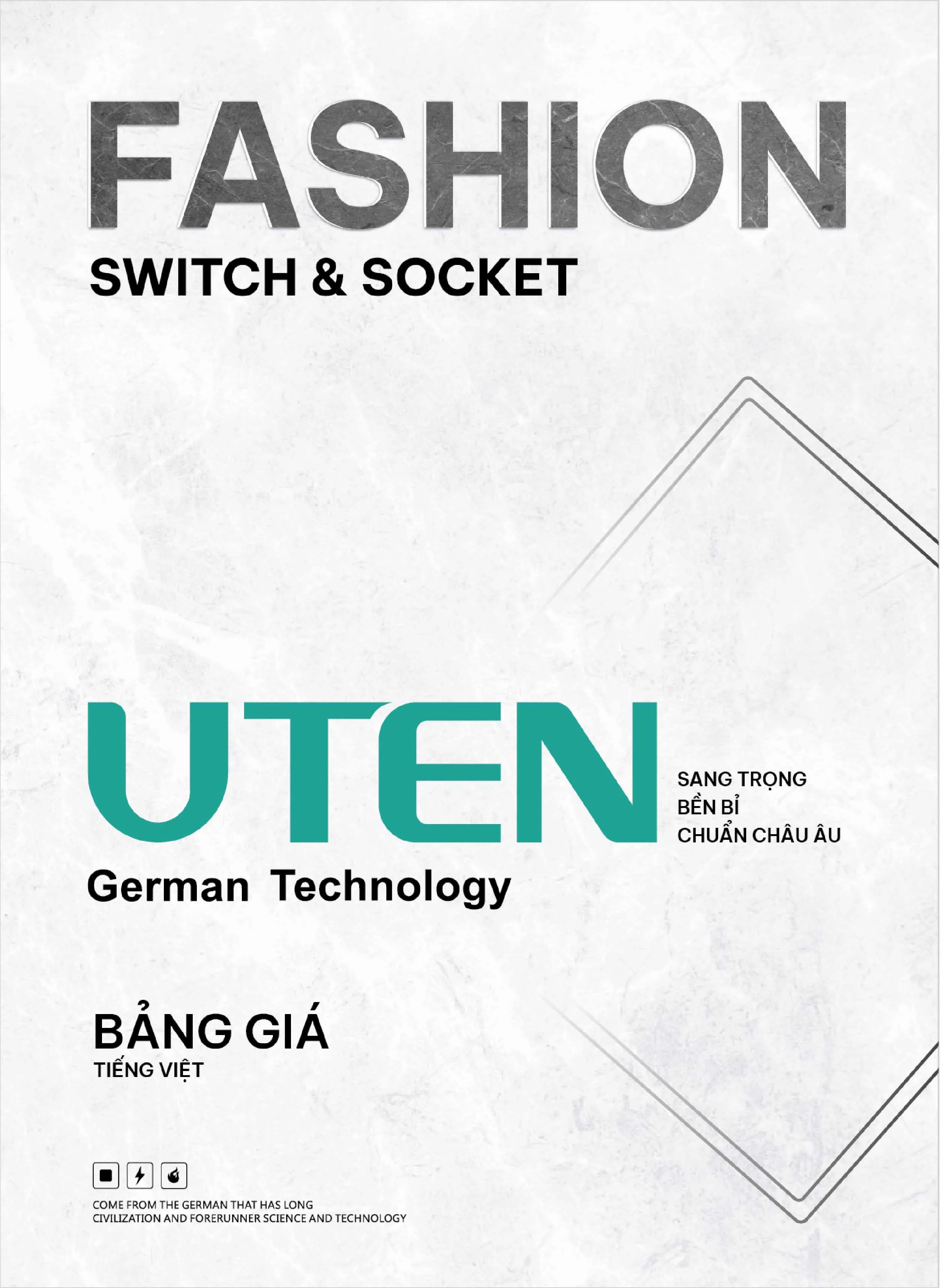 Catalogue UTEN 2026 (Công tắc & Ổ cắm) - Trang 2)