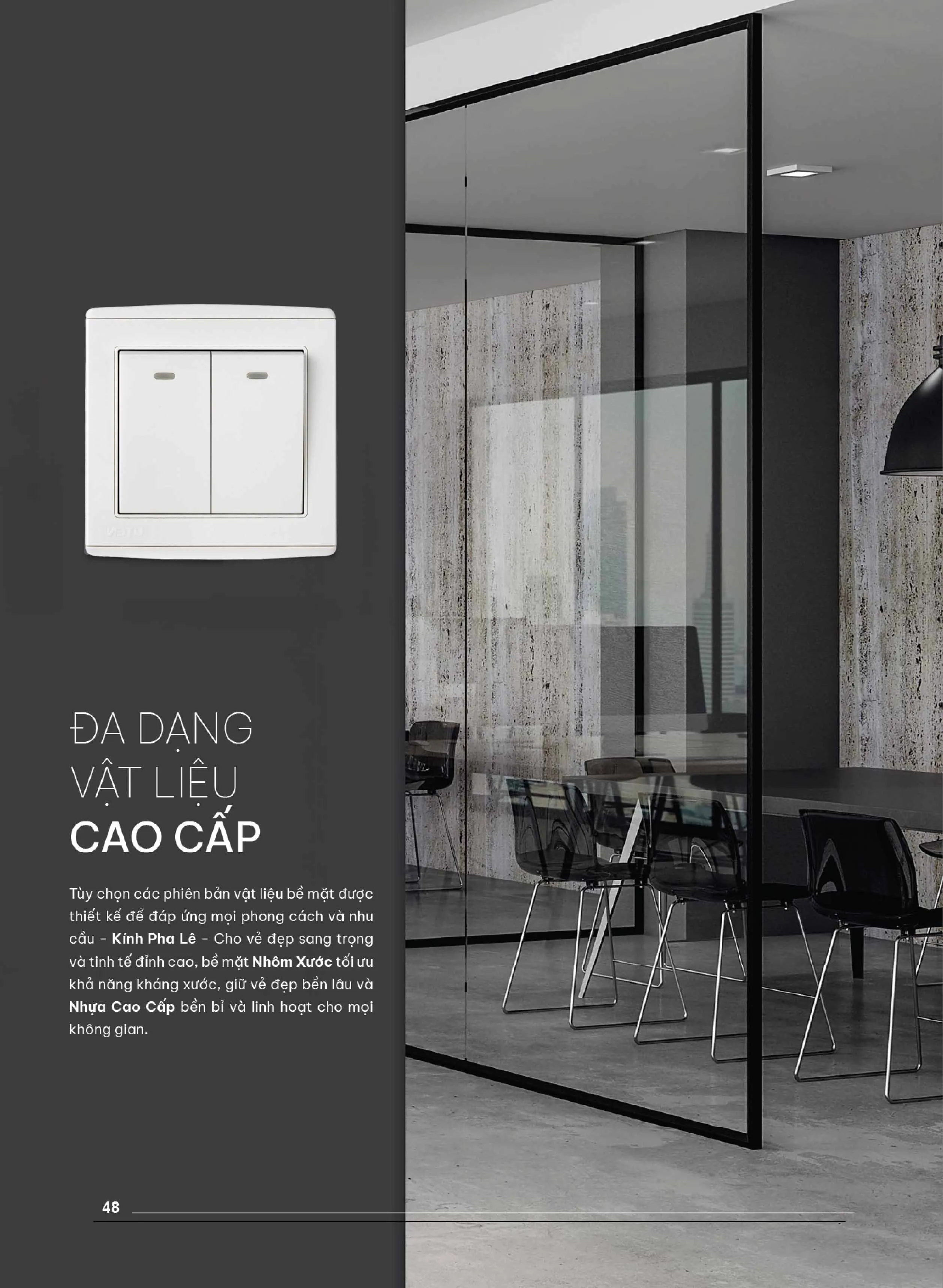 Catalogue UTEN 2026 (Công tắc & Ổ cắm) - Trang 49)