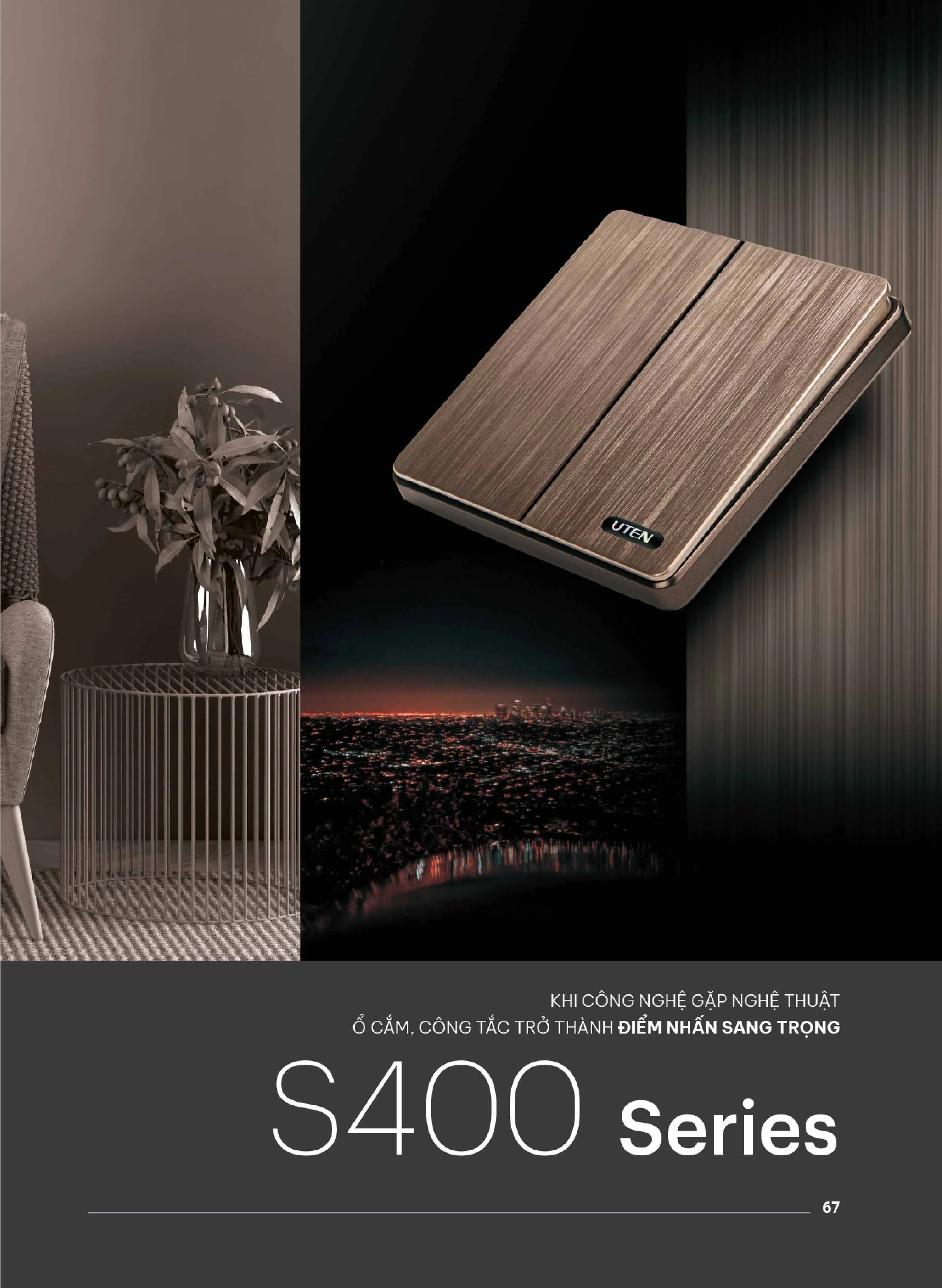Catalogue UTEN 2026 (Công tắc & Ổ cắm) - Trang 68)