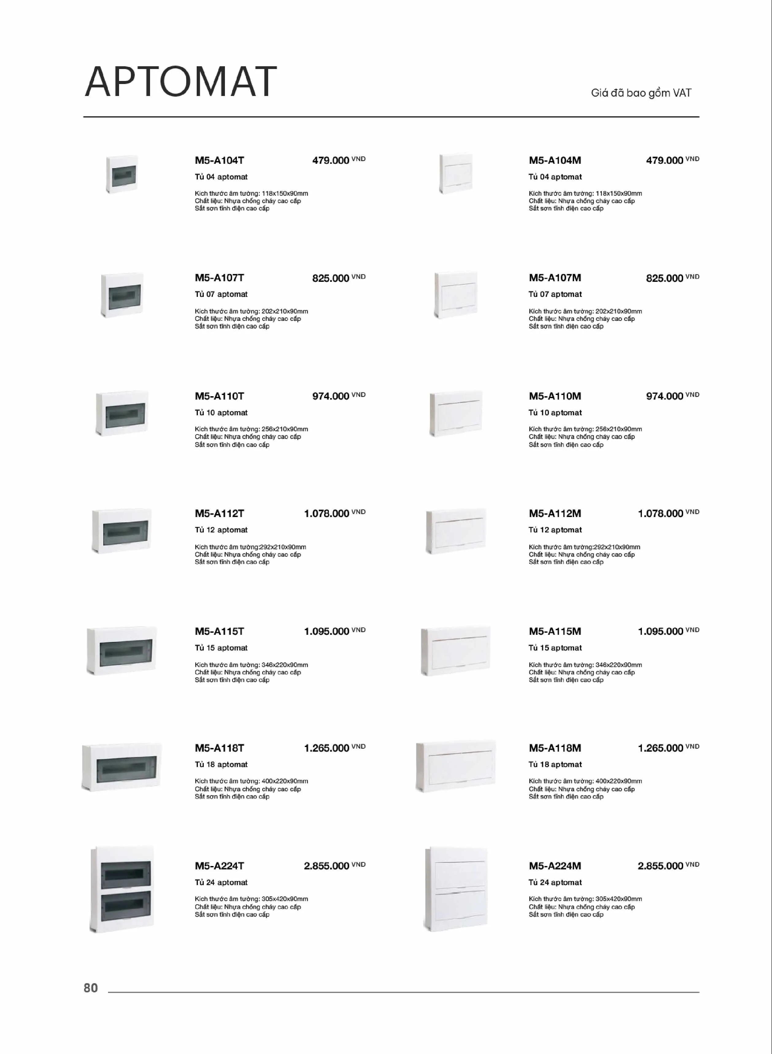 Catalogue UTEN 2026 (Công tắc & Ổ cắm) - Trang 81)