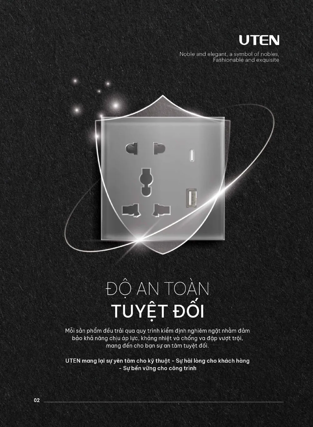 Catalogue UTEN 2026 (Công tắc & Ổ cắm) - Trang 3)