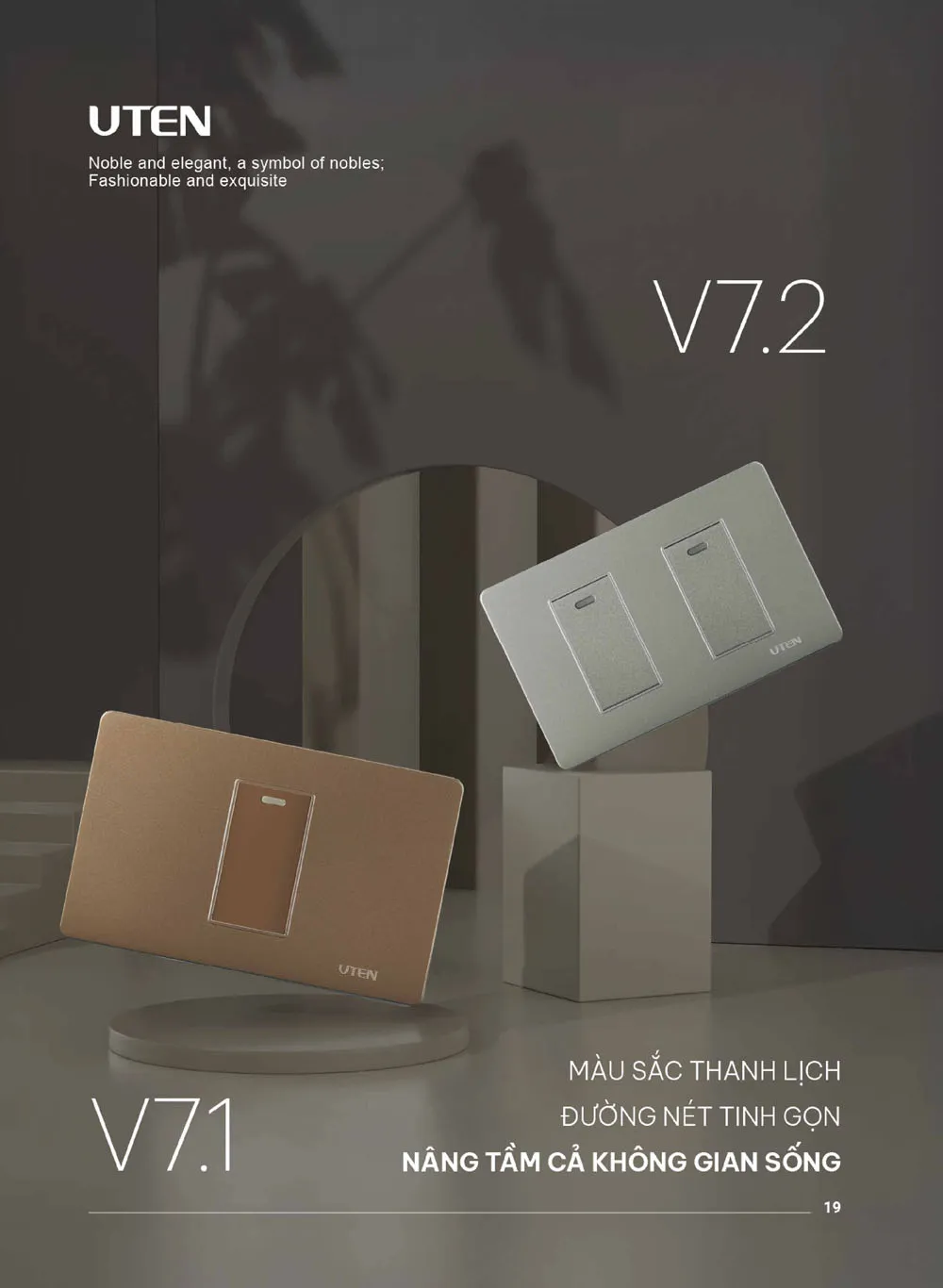 Catalogue UTEN 2026 (Công tắc & Ổ cắm) - Trang 20)