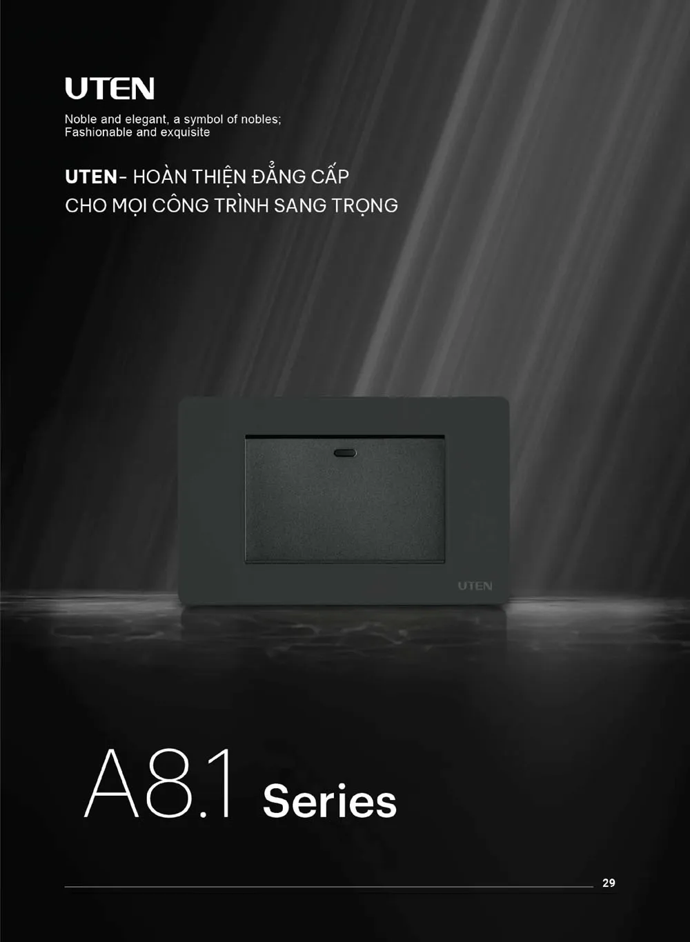 Catalogue UTEN 2026 (Công tắc & Ổ cắm) - Trang 30)