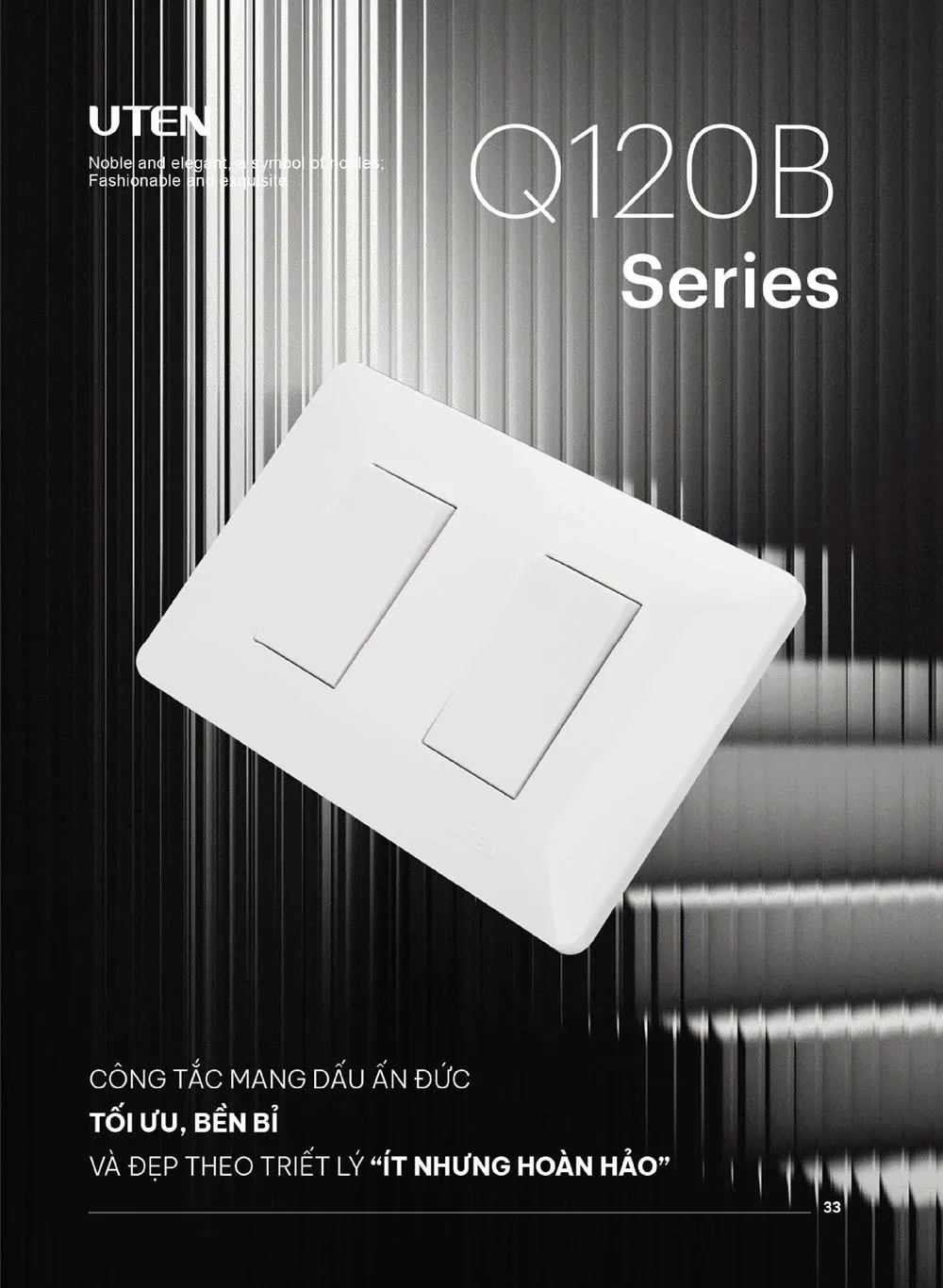 Catalogue UTEN 2026 (Công tắc & Ổ cắm) - Trang 34)