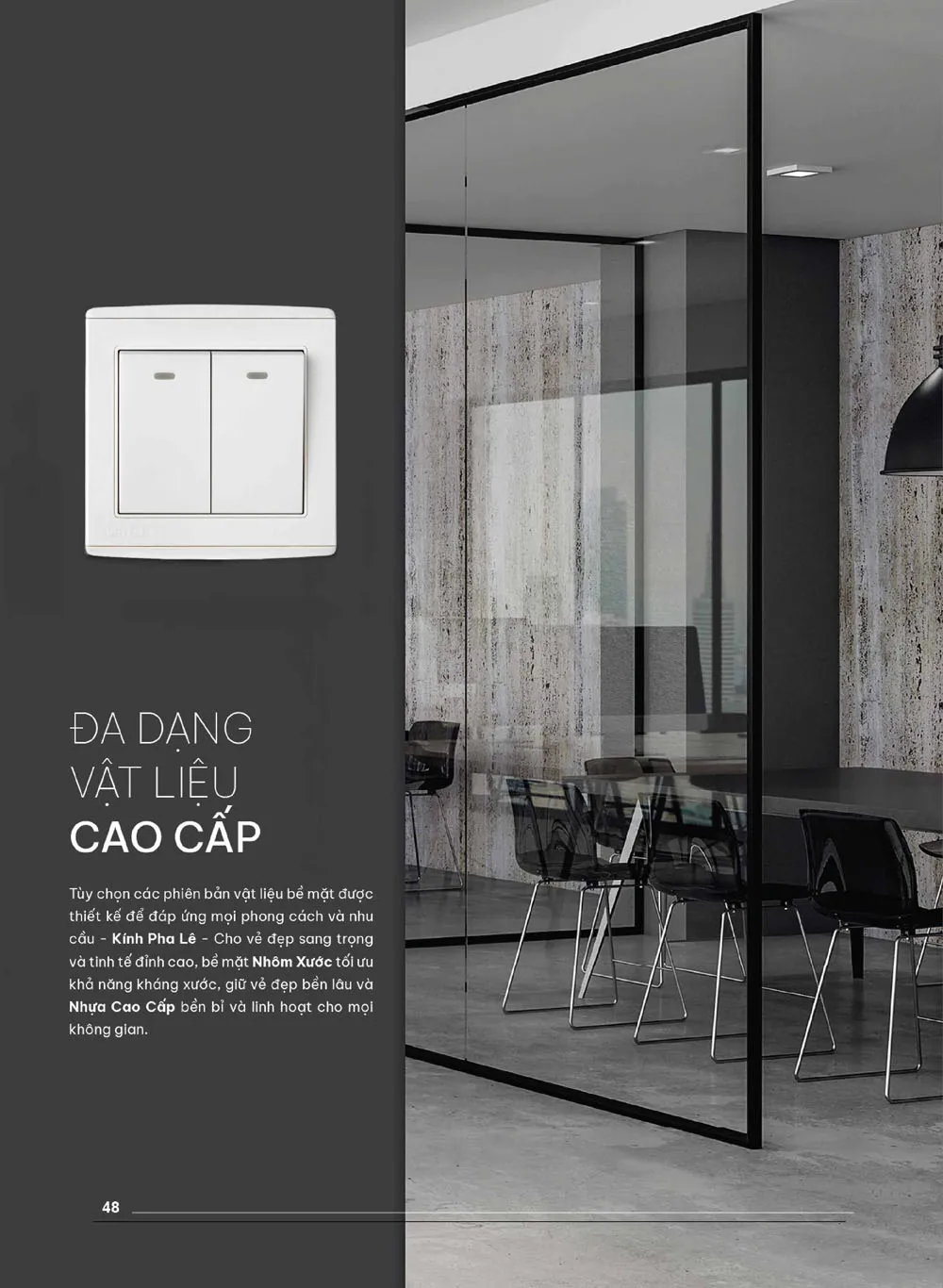 Catalogue UTEN 2026 (Công tắc & Ổ cắm) - Trang 49)