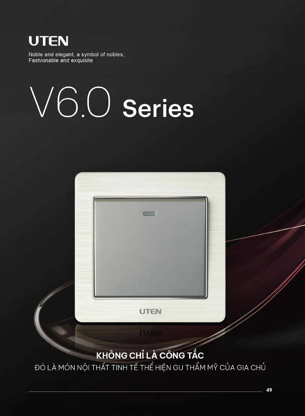 Catalogue UTEN 2026 (Công tắc & Ổ cắm) - Trang 50)