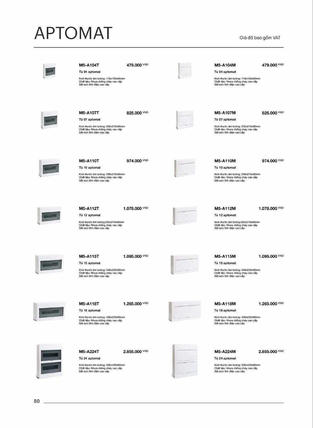 Catalogue UTEN 2026 (Công tắc & Ổ cắm) - Trang 81)