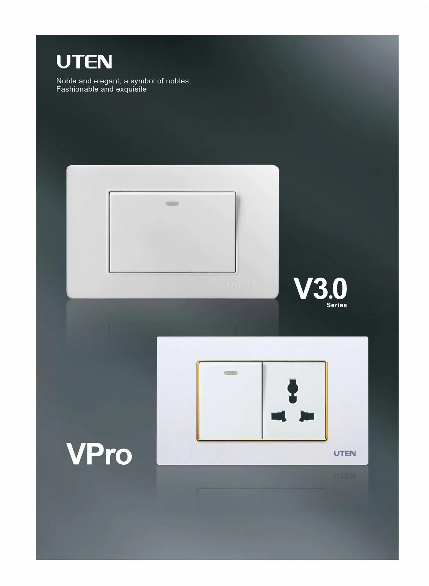 Catalogue UTEN 2025 (Công tắc & Ổ cắm) - Trang 10)