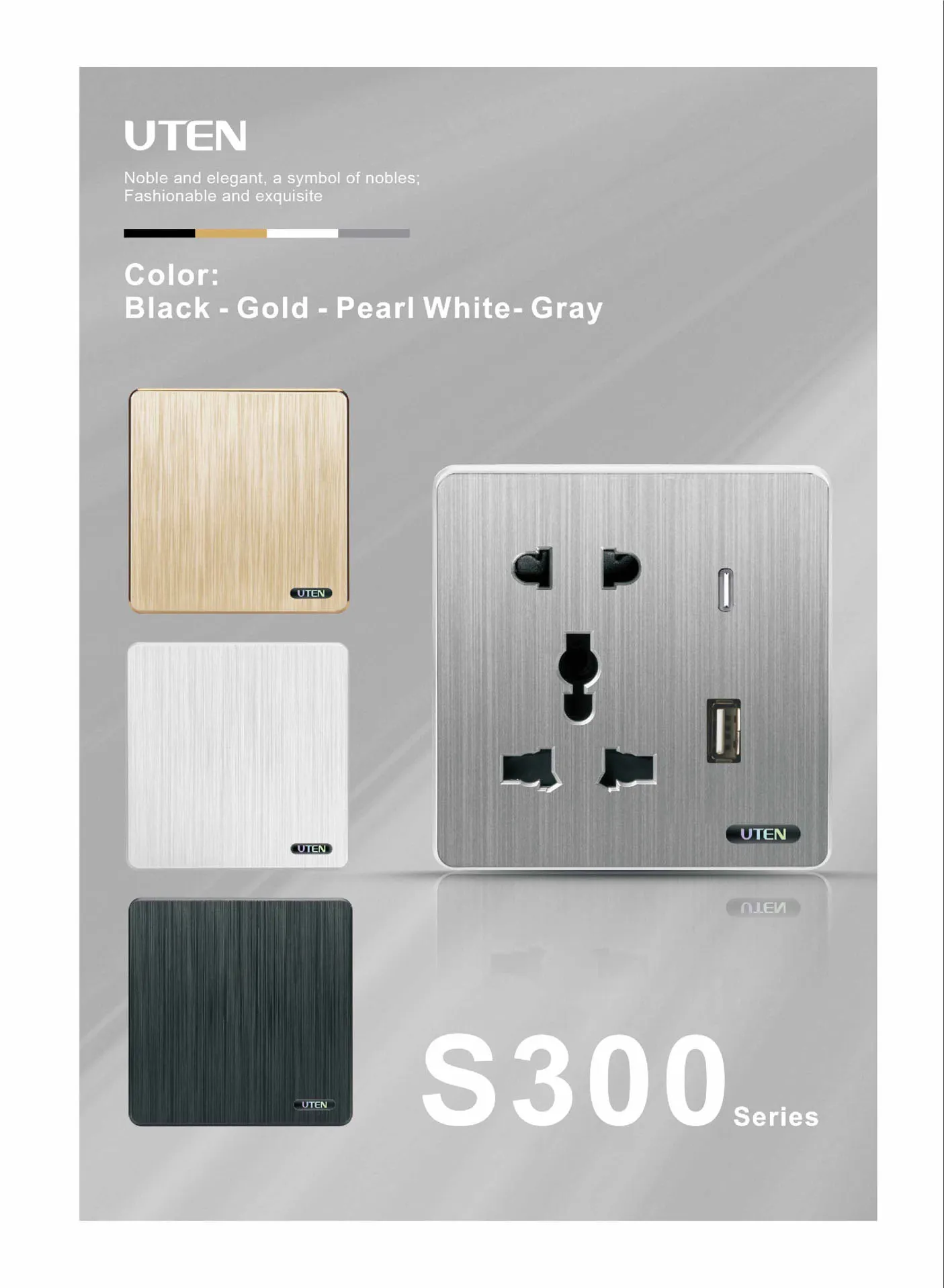 Catalogue UTEN 2025 (Công tắc & Ổ cắm) - Trang 58)