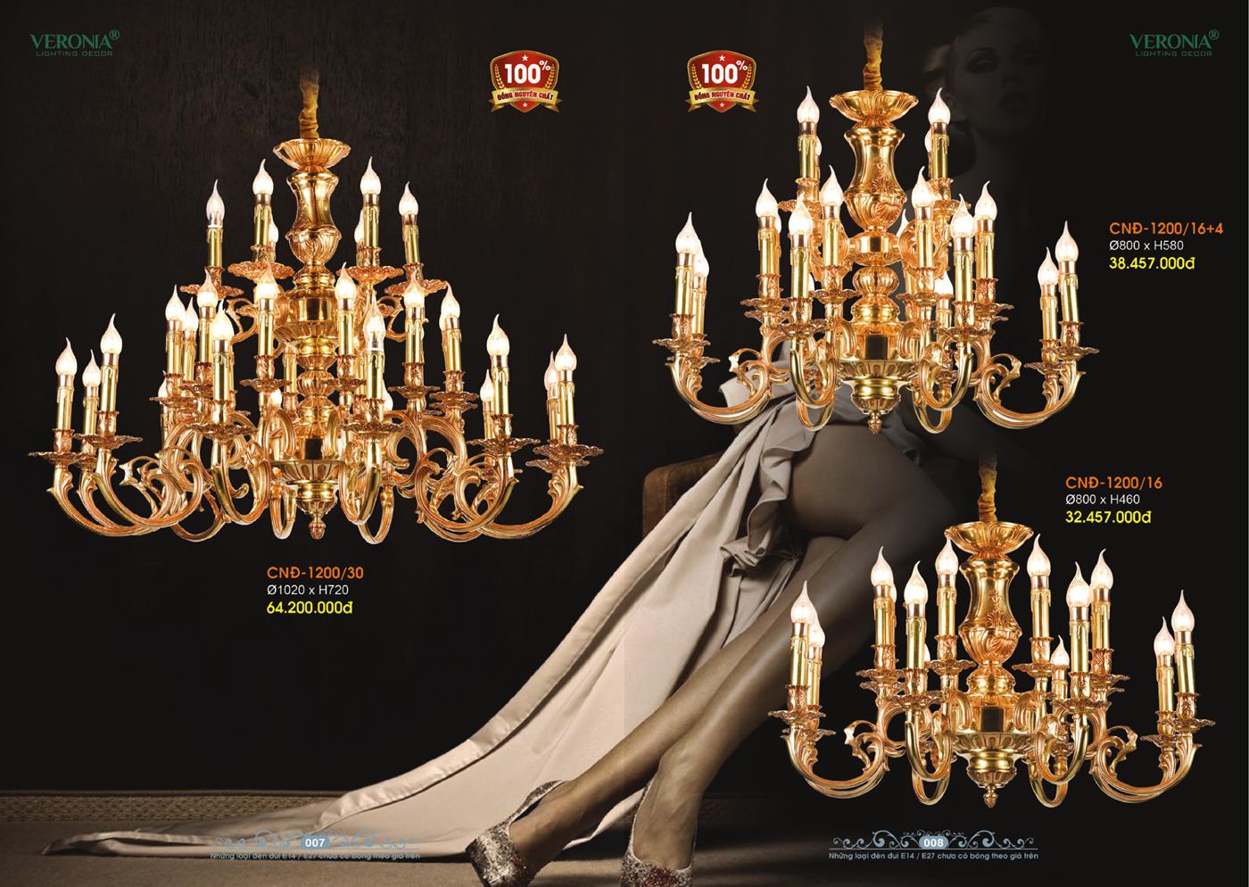 Catalogue Đèn Trang Trí VERONA 2024 - Trang 4)