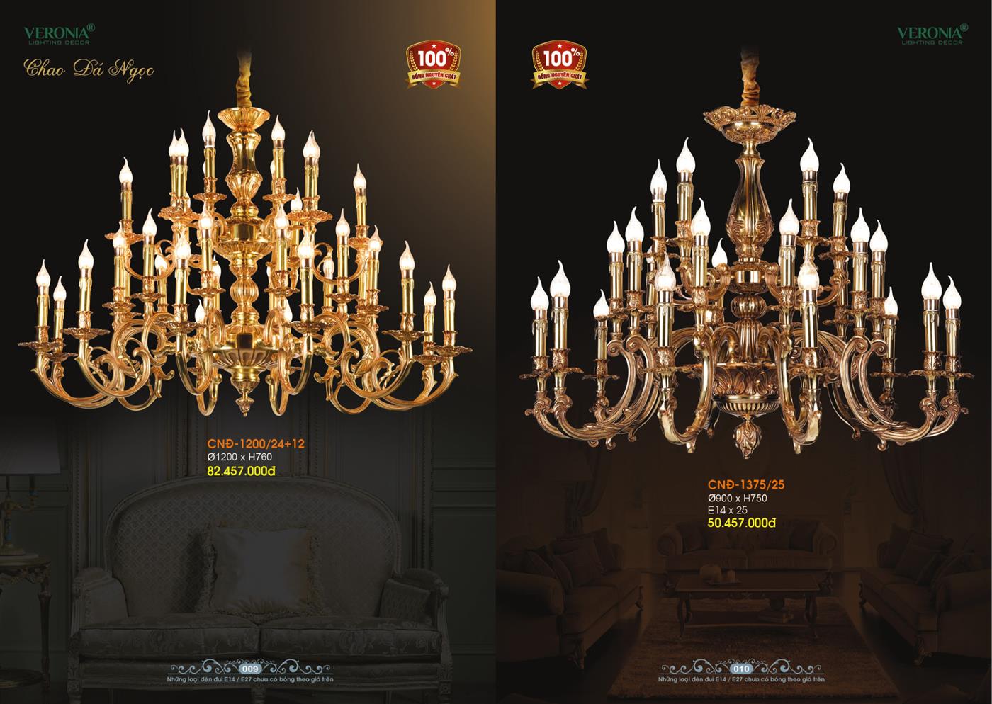 Catalogue Đèn Trang Trí VERONA 2024 - Trang 5)