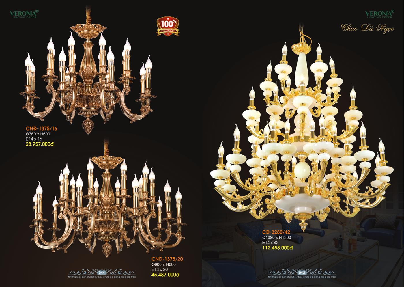 Catalogue Đèn Trang Trí VERONA 2024 - Trang 6)