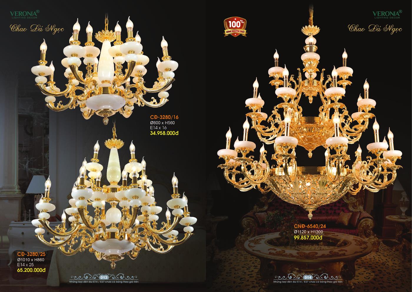 Catalogue Đèn Trang Trí VERONA 2024 - Trang 7)