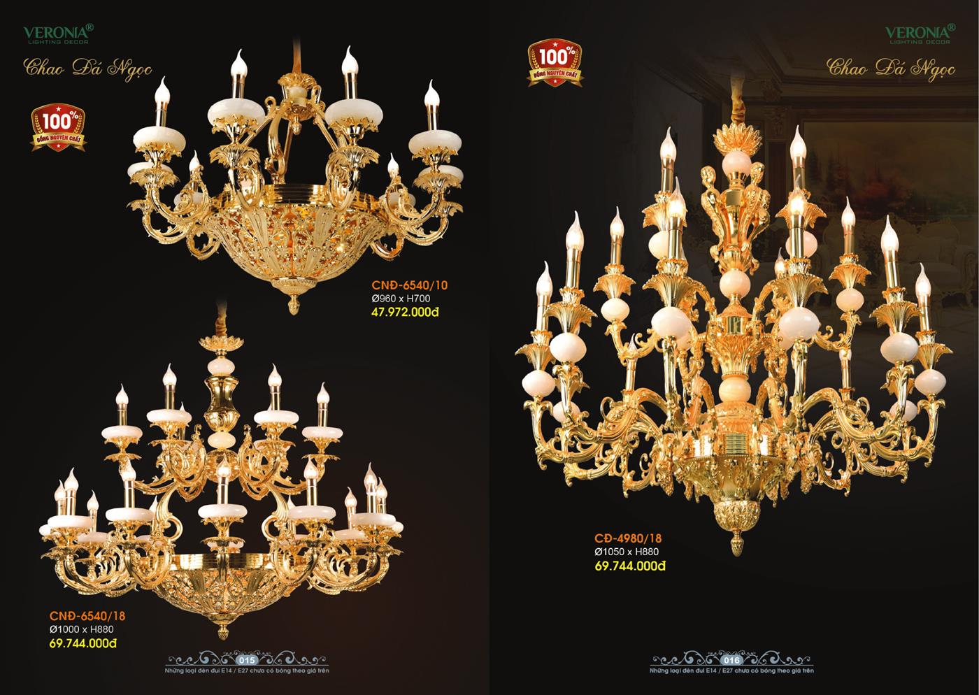 Catalogue Đèn Trang Trí VERONA 2024 - Trang 8)