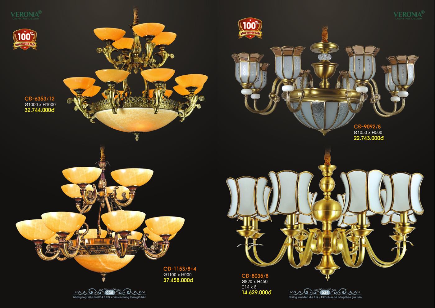 Catalogue Đèn Trang Trí VERONA 2024 - Trang 18)