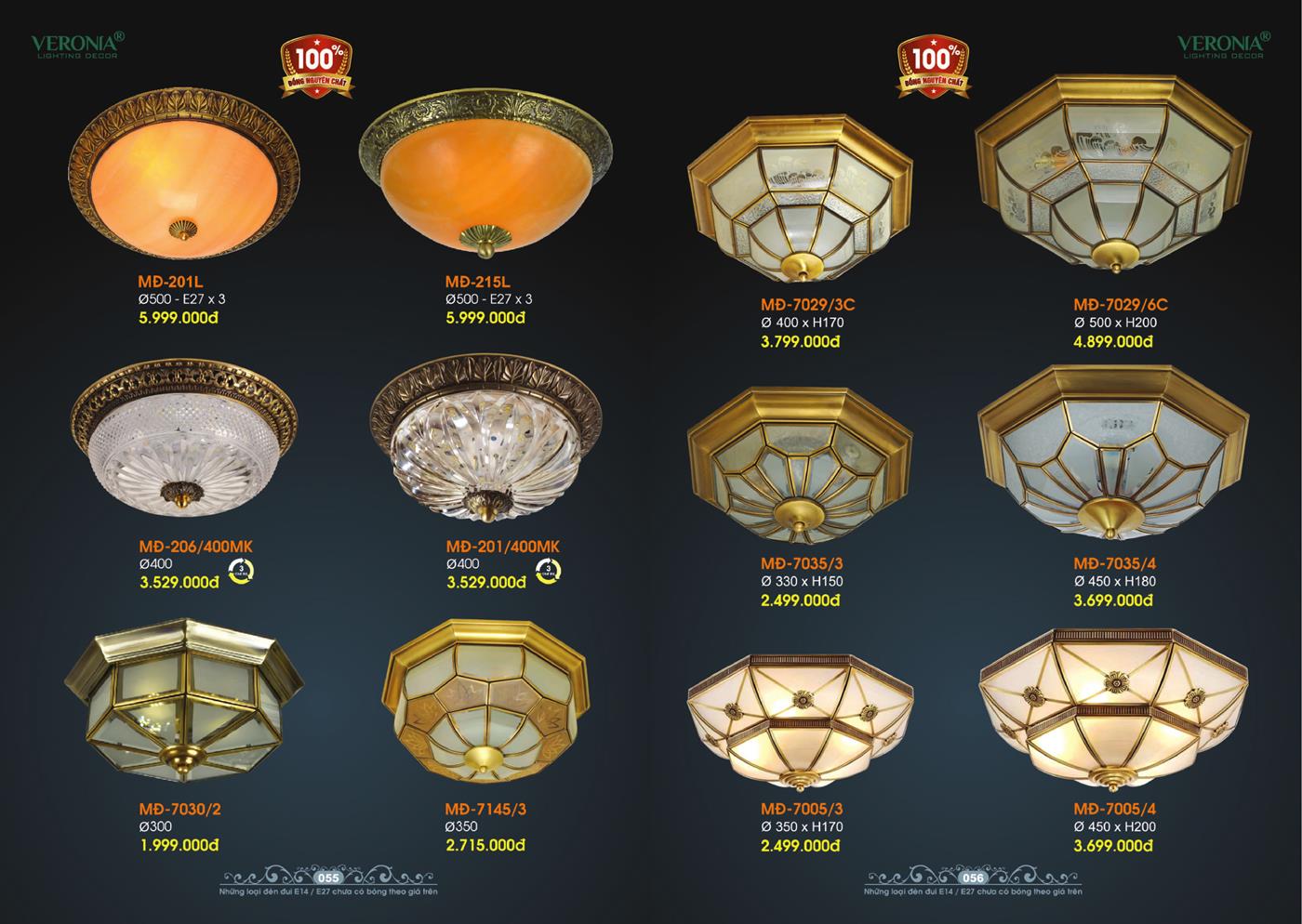 Catalogue Đèn Trang Trí VERONA 2024 - Trang 28)