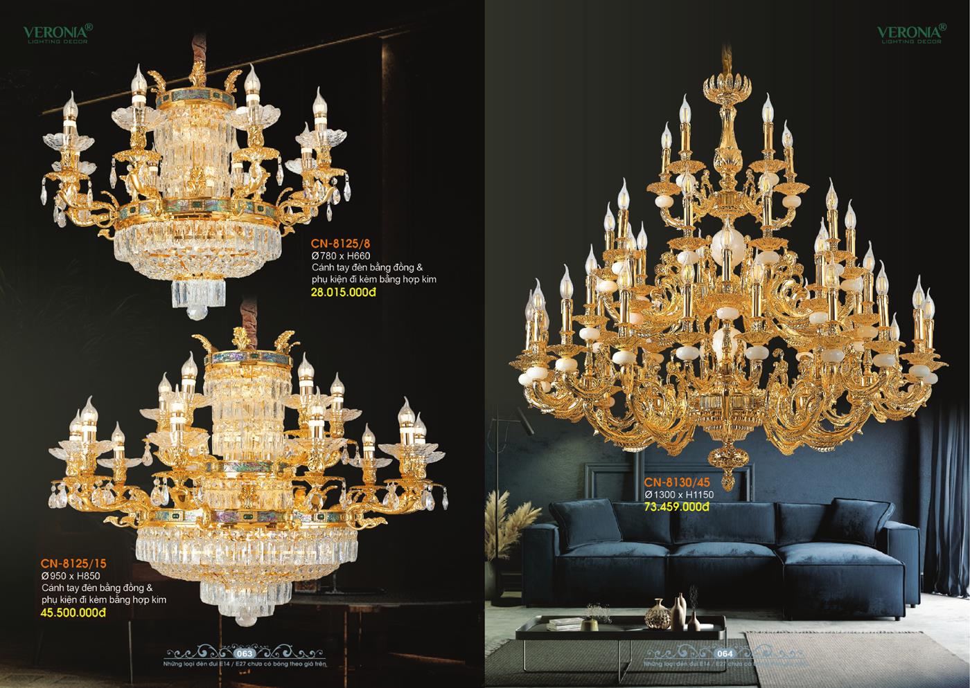 Catalogue Đèn Trang Trí VERONA 2024 - Trang 32)