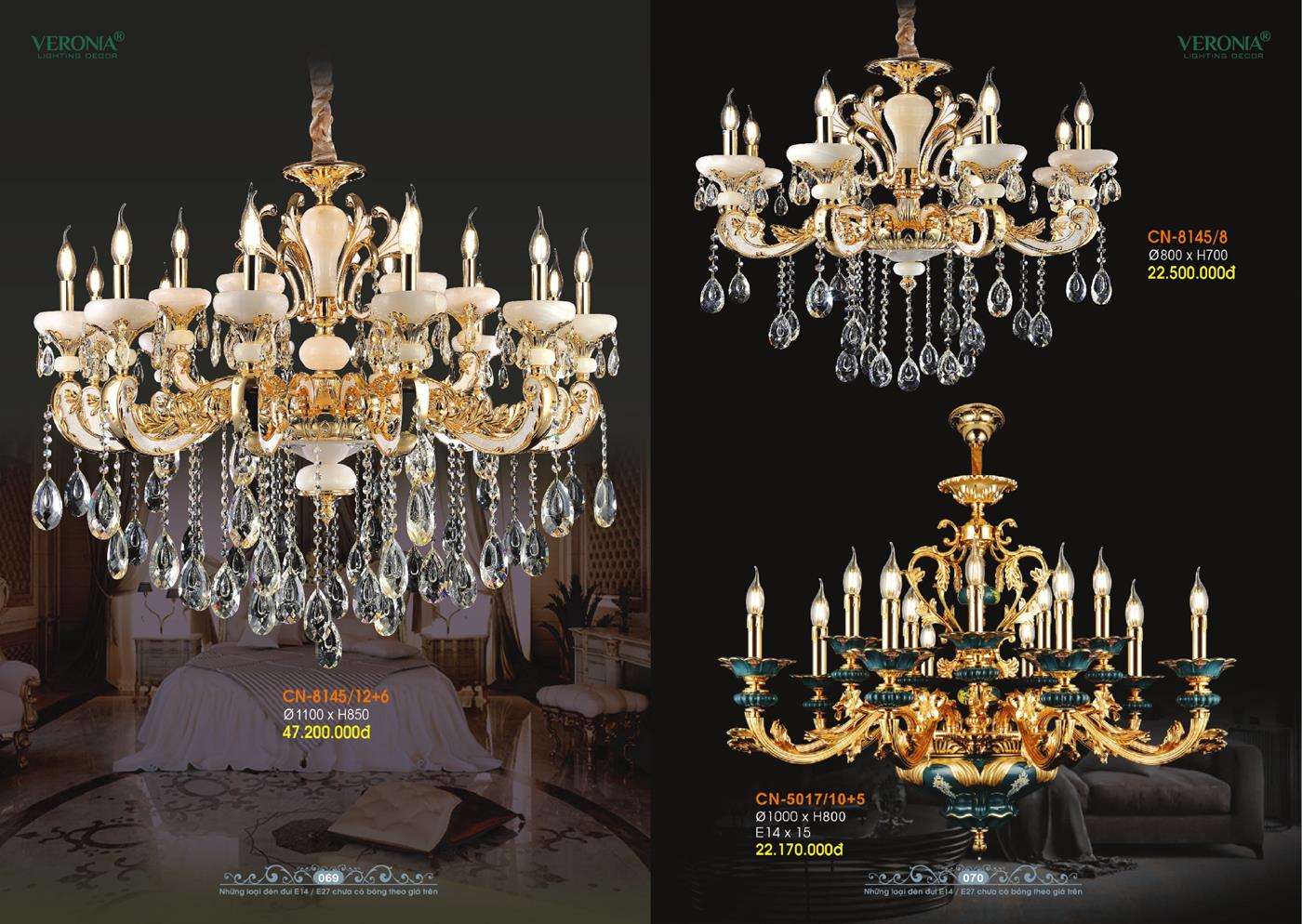 Catalogue Đèn Trang Trí VERONA 2024 - Trang 35)