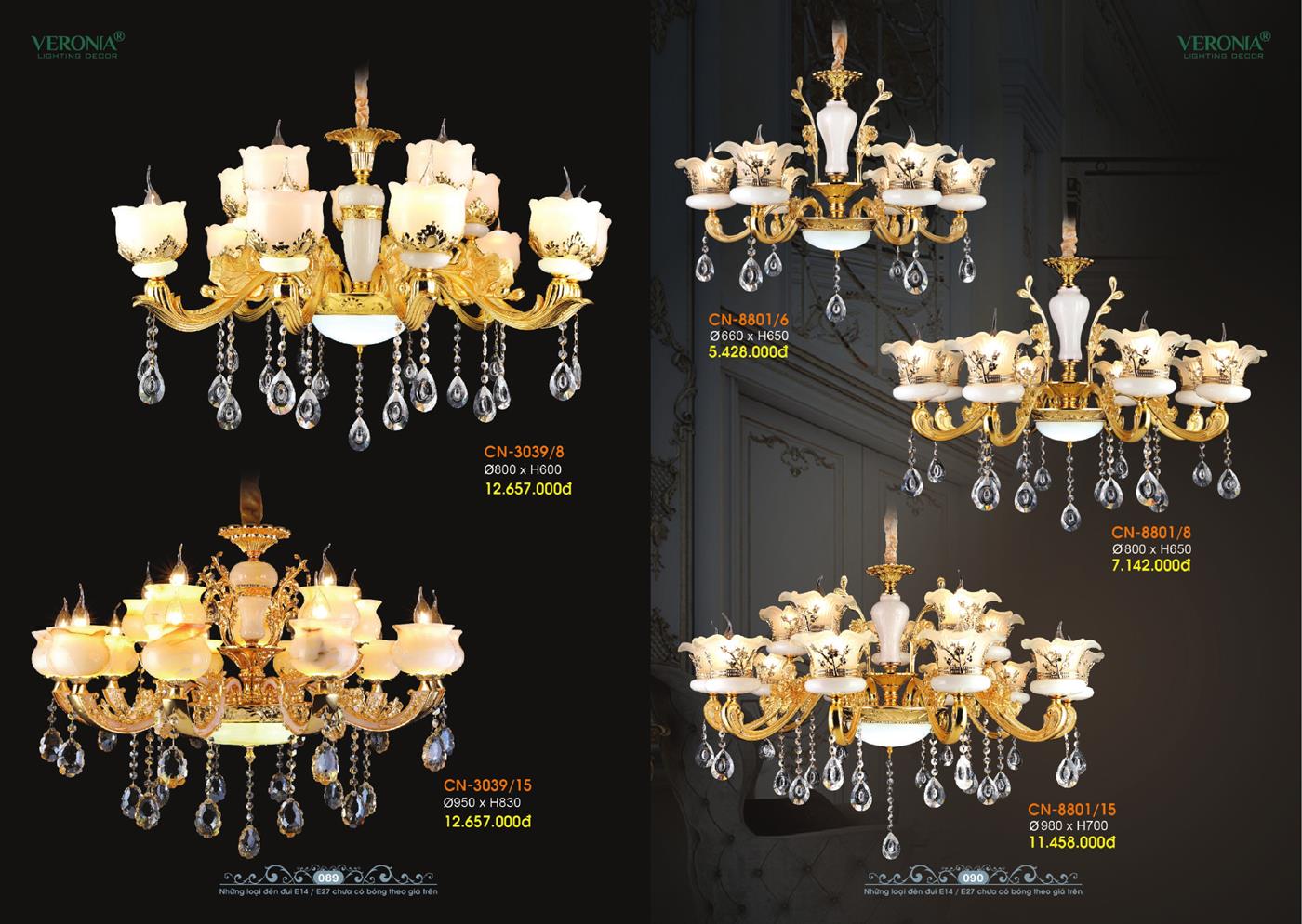 Catalogue Đèn Trang Trí VERONA 2024 - Trang 45)