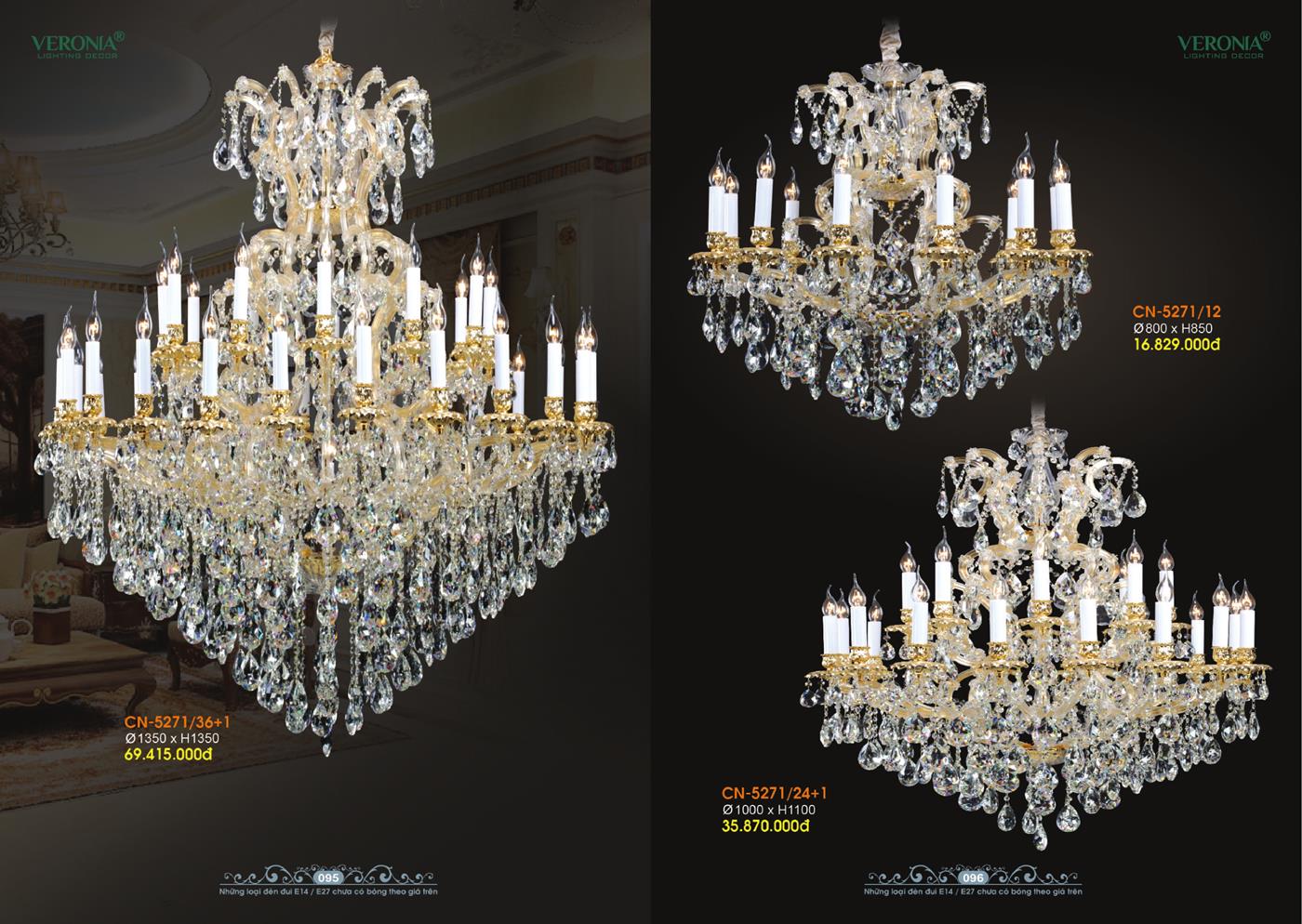 Catalogue Đèn Trang Trí VERONA 2024 - Trang 48)