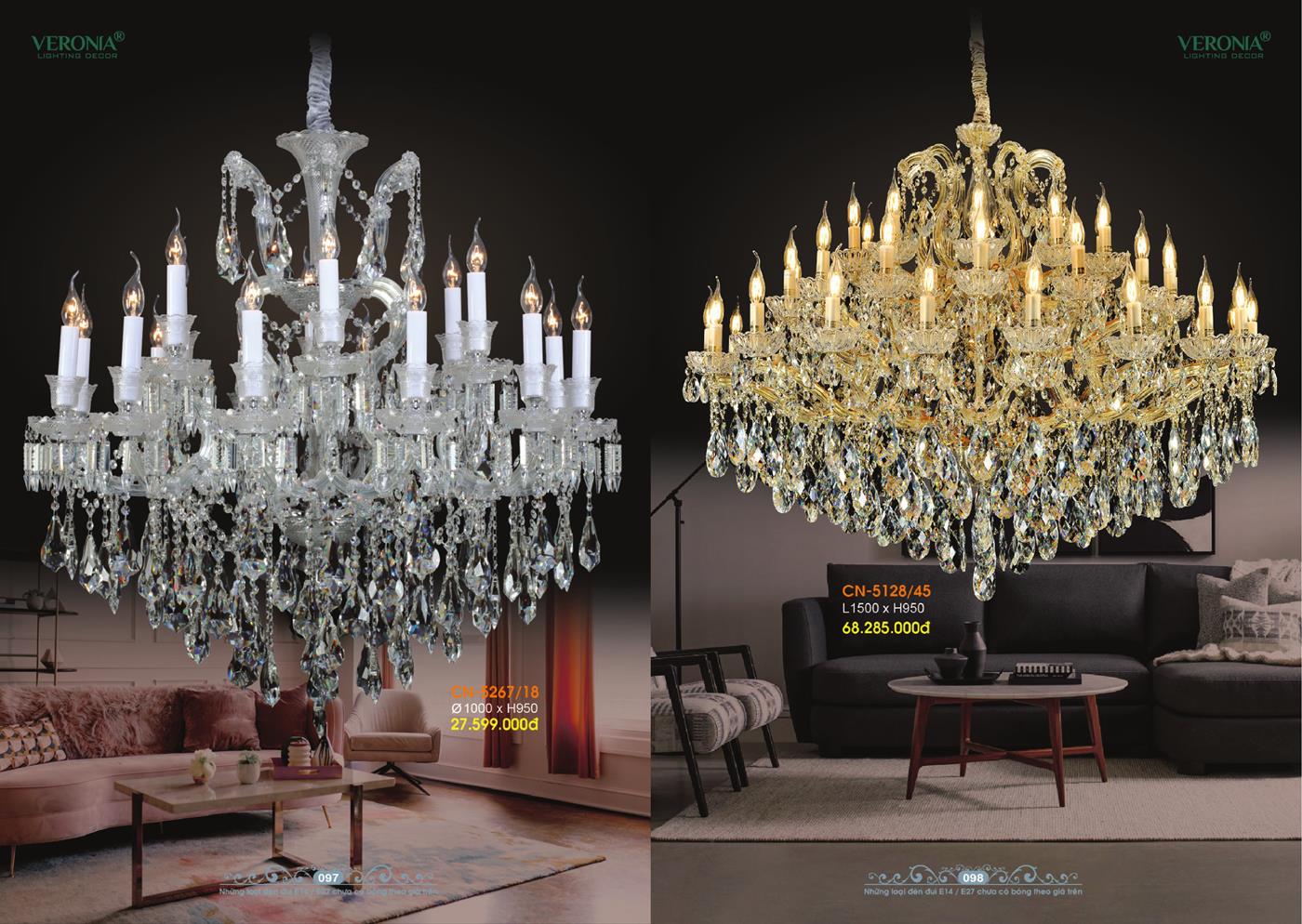 Catalogue Đèn Trang Trí VERONA 2024 - Trang 49)