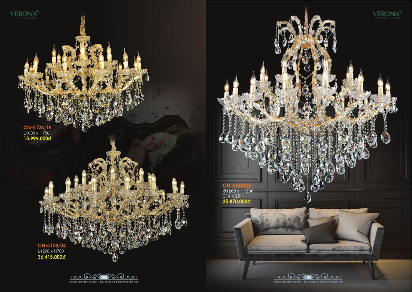 Catalogue Đèn Trang Trí VERONA 2024 - Trang 50)