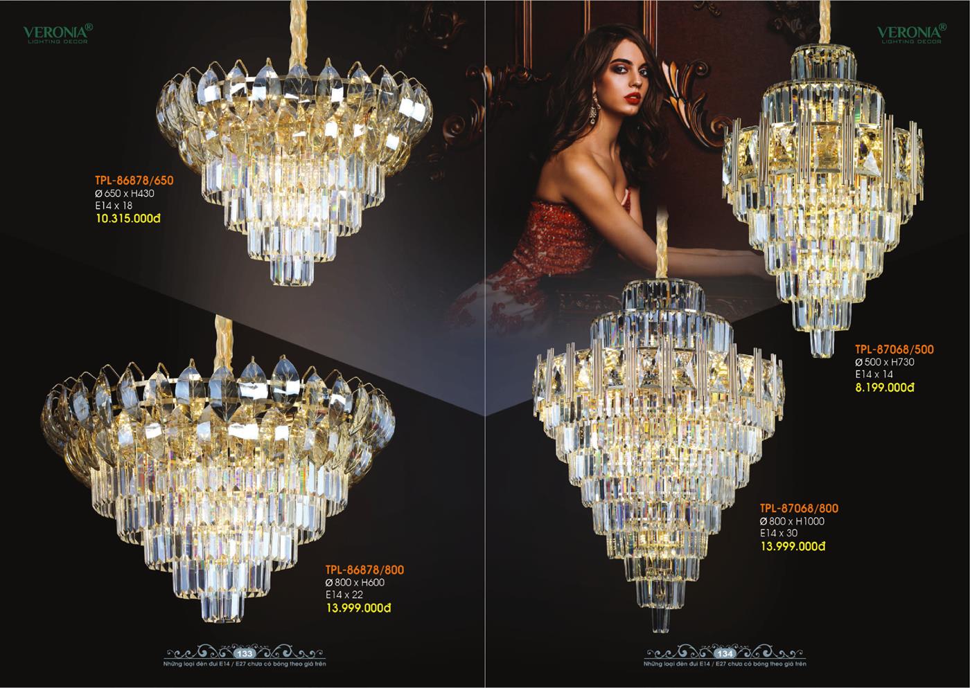 Catalogue Đèn Trang Trí VERONA 2024 - Trang 67)