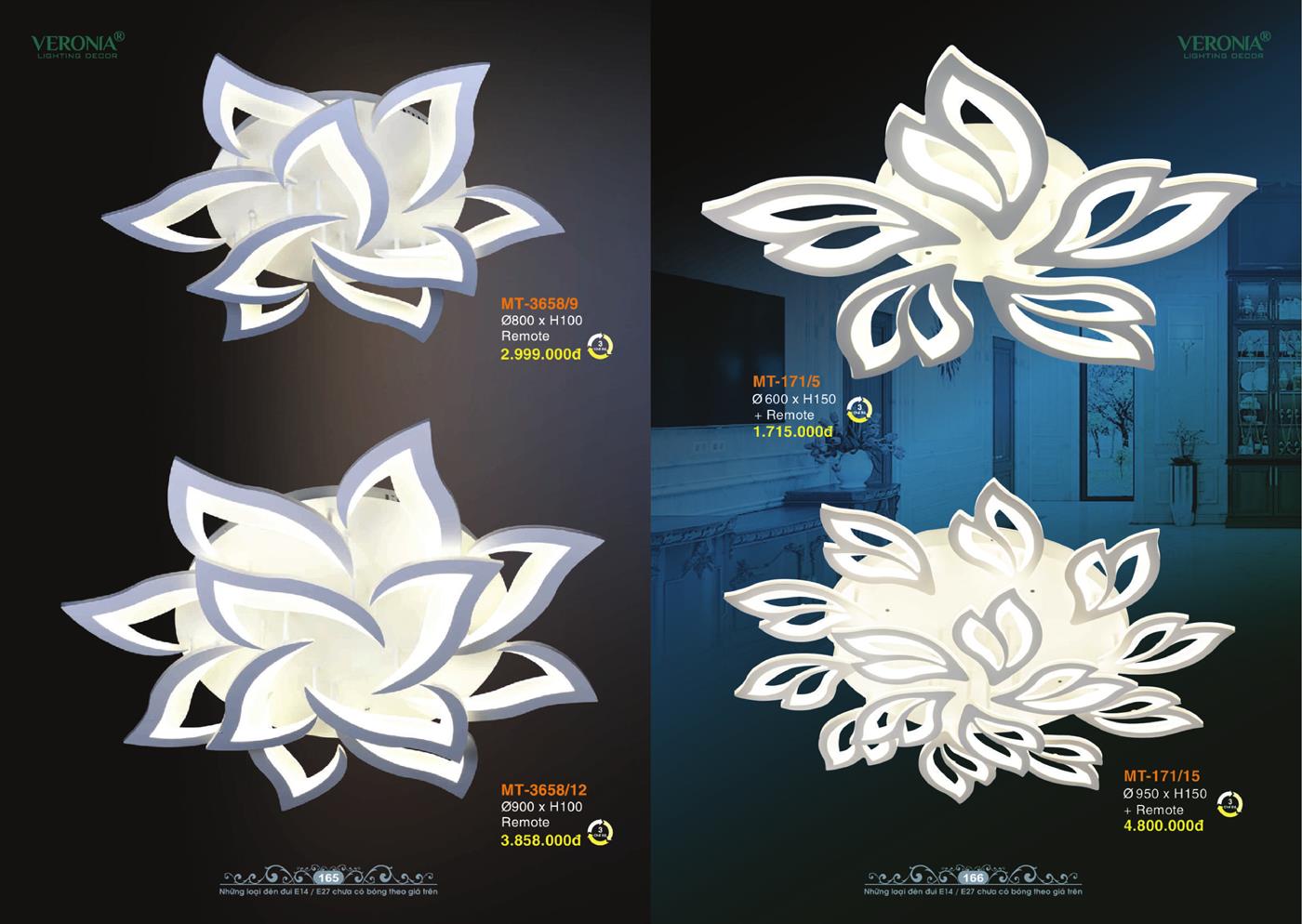 Catalogue Đèn Trang Trí VERONA 2024 - Trang 83)