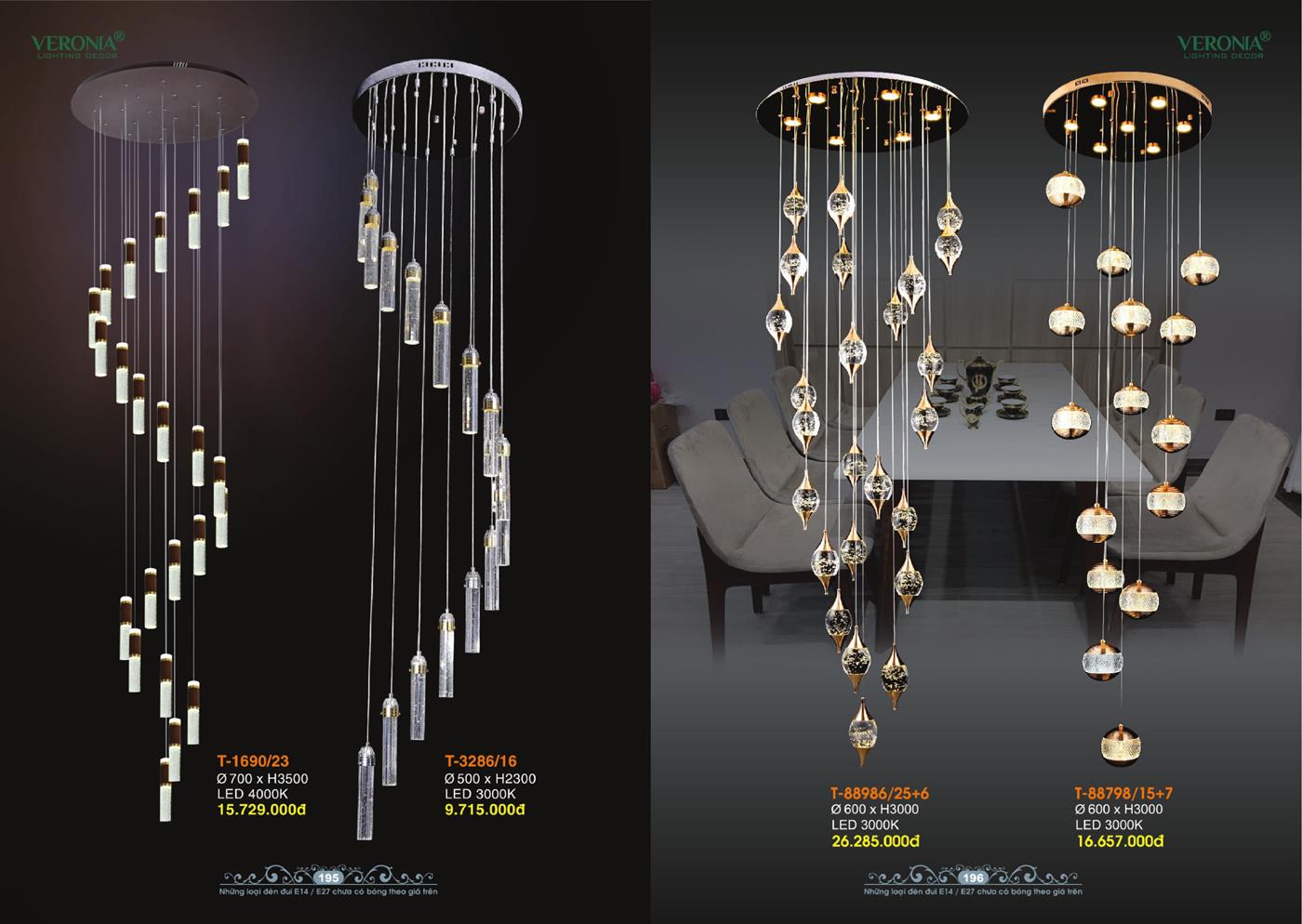 Catalogue Đèn Trang Trí VERONA 2024 - Trang 98)