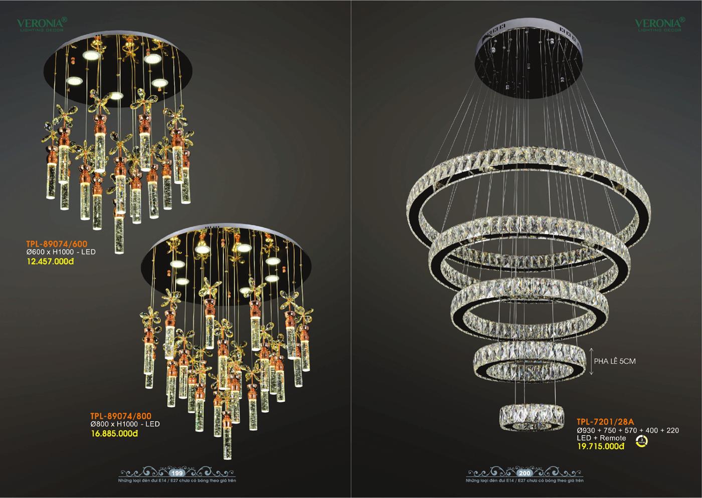 Catalogue Đèn Trang Trí VERONA 2024 - Trang 100)