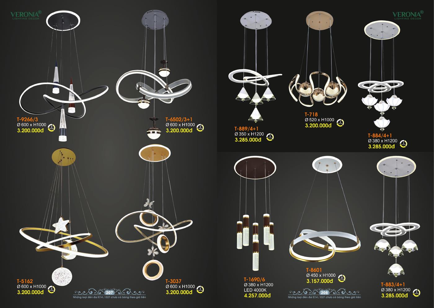 Catalogue Đèn Trang Trí VERONA 2024 - Trang 104)