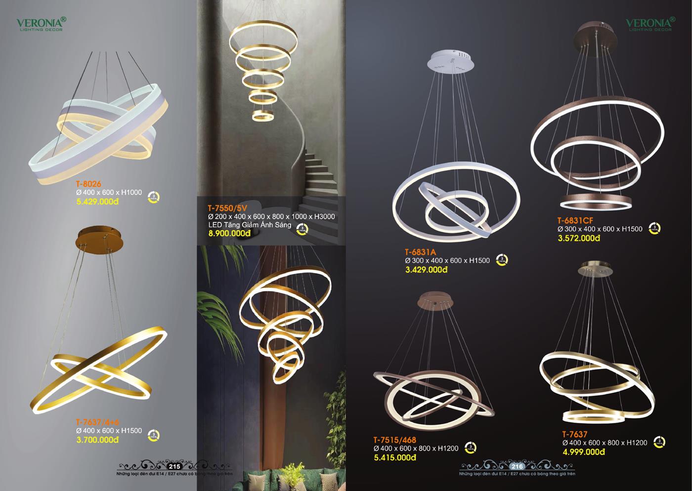 Catalogue Đèn Trang Trí VERONA 2024 - Trang 108)