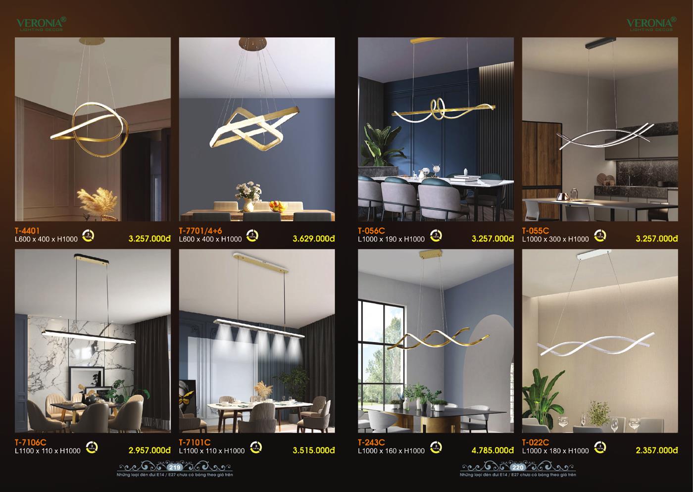 Catalogue Đèn Trang Trí VERONA 2024 - Trang 110)
