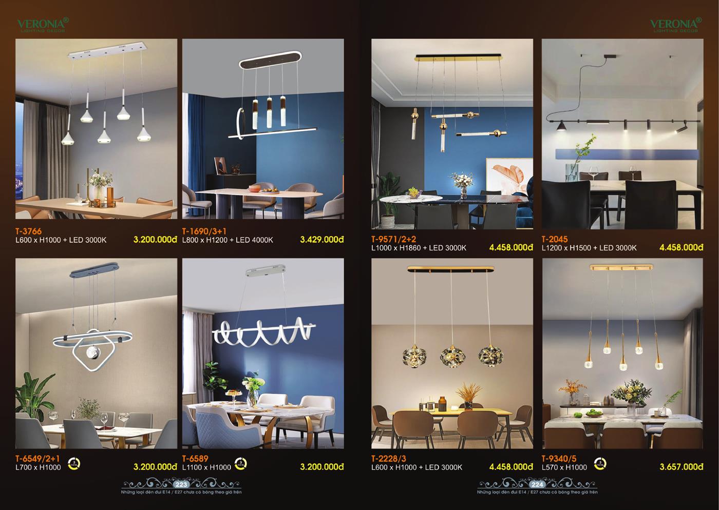 Catalogue Đèn Trang Trí VERONA 2024 - Trang 112)
