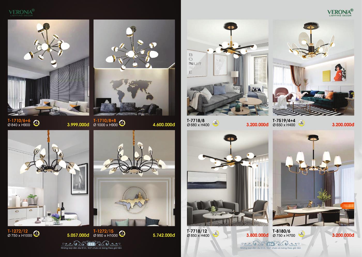 Catalogue Đèn Trang Trí VERONA 2024 - Trang 117)