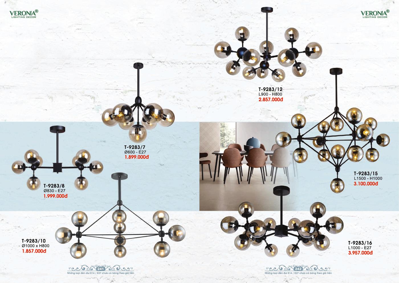 Catalogue Đèn Trang Trí VERONA 2024 - Trang 121)