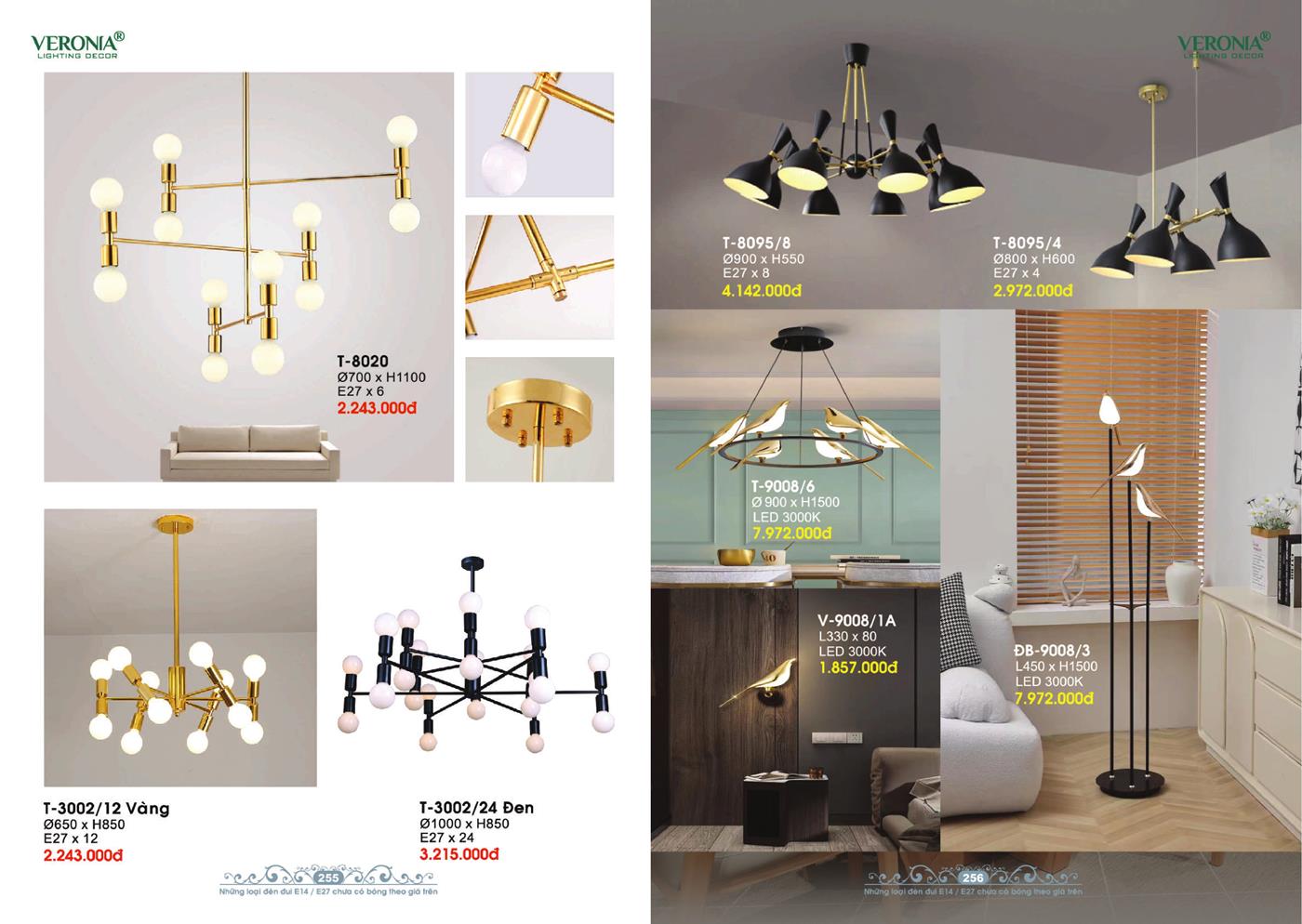 Catalogue Đèn Trang Trí VERONA 2024 - Trang 128)