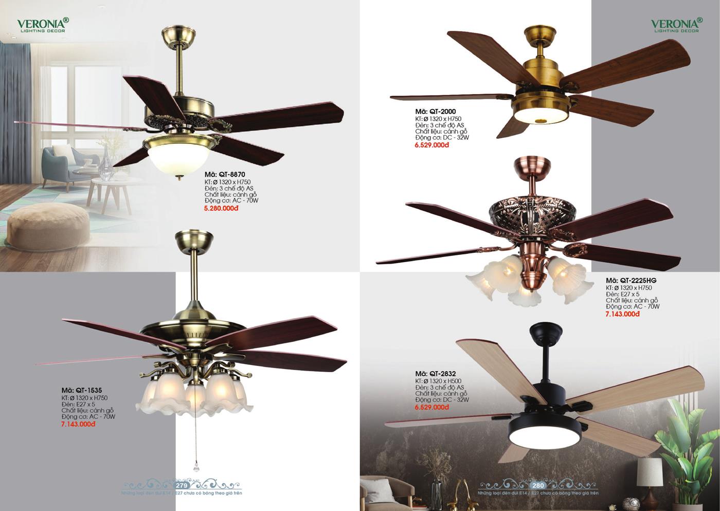Catalogue Đèn Trang Trí VERONA 2024 - Trang 140)