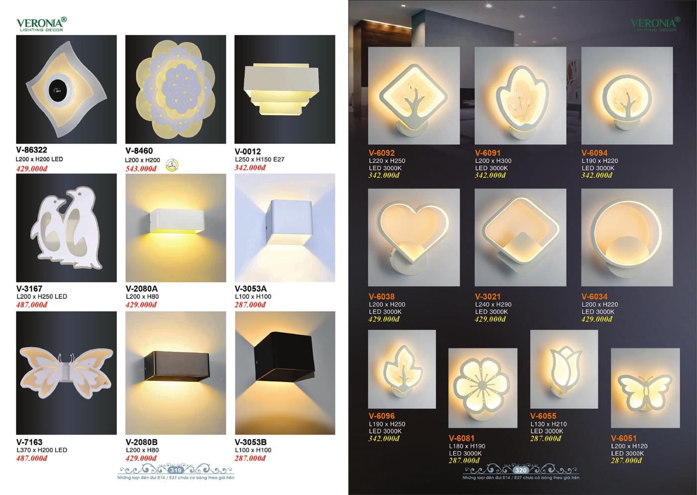 Catalogue Đèn Trang Trí VERONA 2024 - Trang 160)